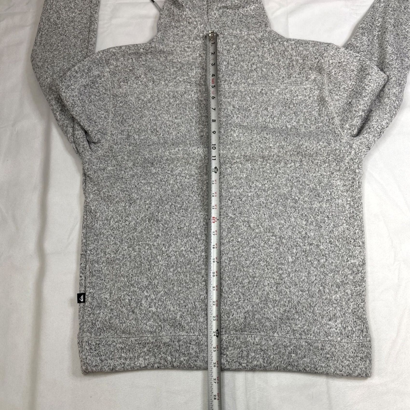 Quiksilver Quiksilver Hoodie Men Pullover Fleece Hooded Gray M Medium Heather Light Gr... Size US M / EU 48-50 / 2 - 5 Thumbnail