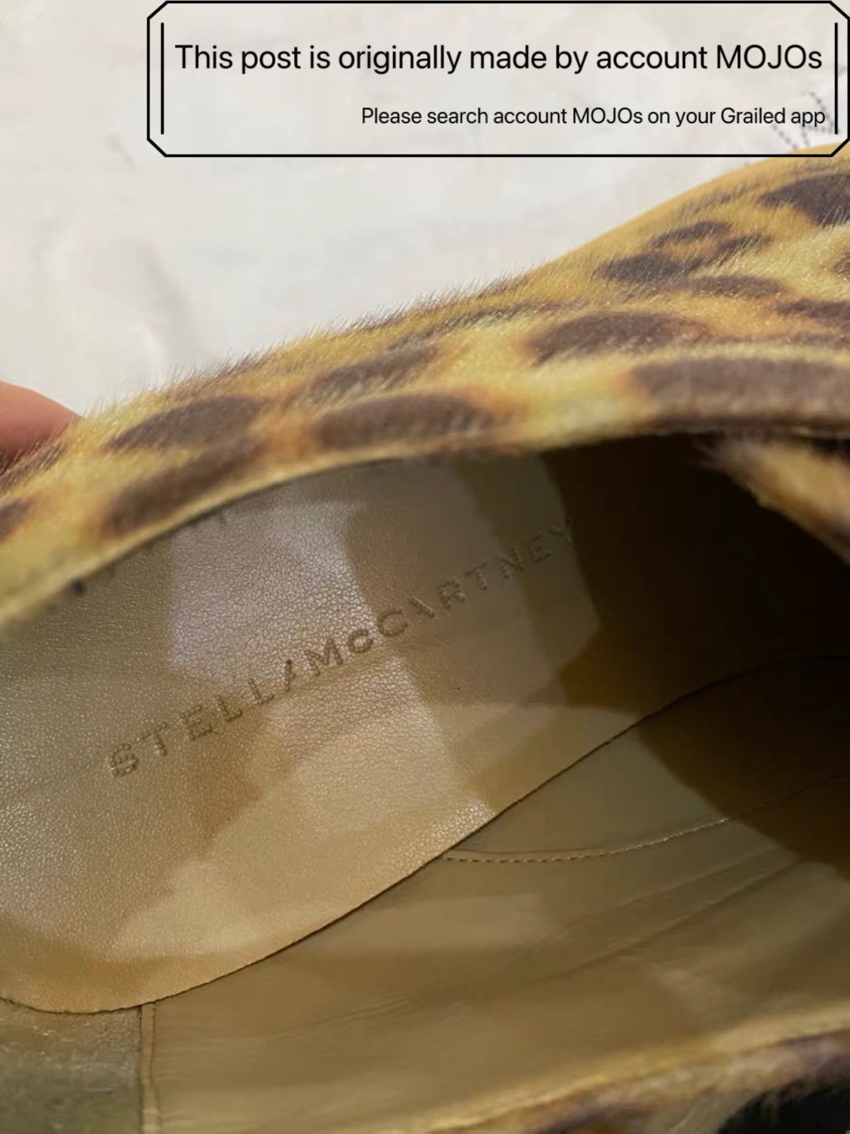 Stella McCartney Sz 41 Stella McCartney Leopard Platform Derby mojos1536 Size US 8 / EU 41 - 3 Thumbnail