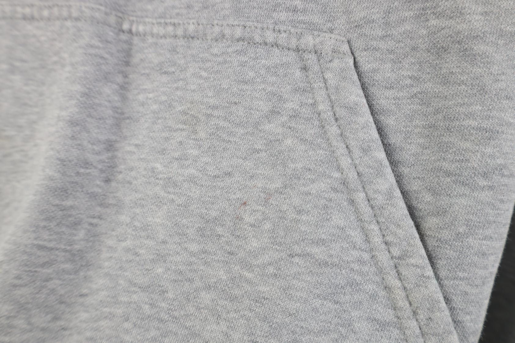 Nike Vintage Y2K Nike Center Big Swoosh Hoodie Sweatshirt Gray Size US L / EU 52-54 / 3 - 7 Thumbnail