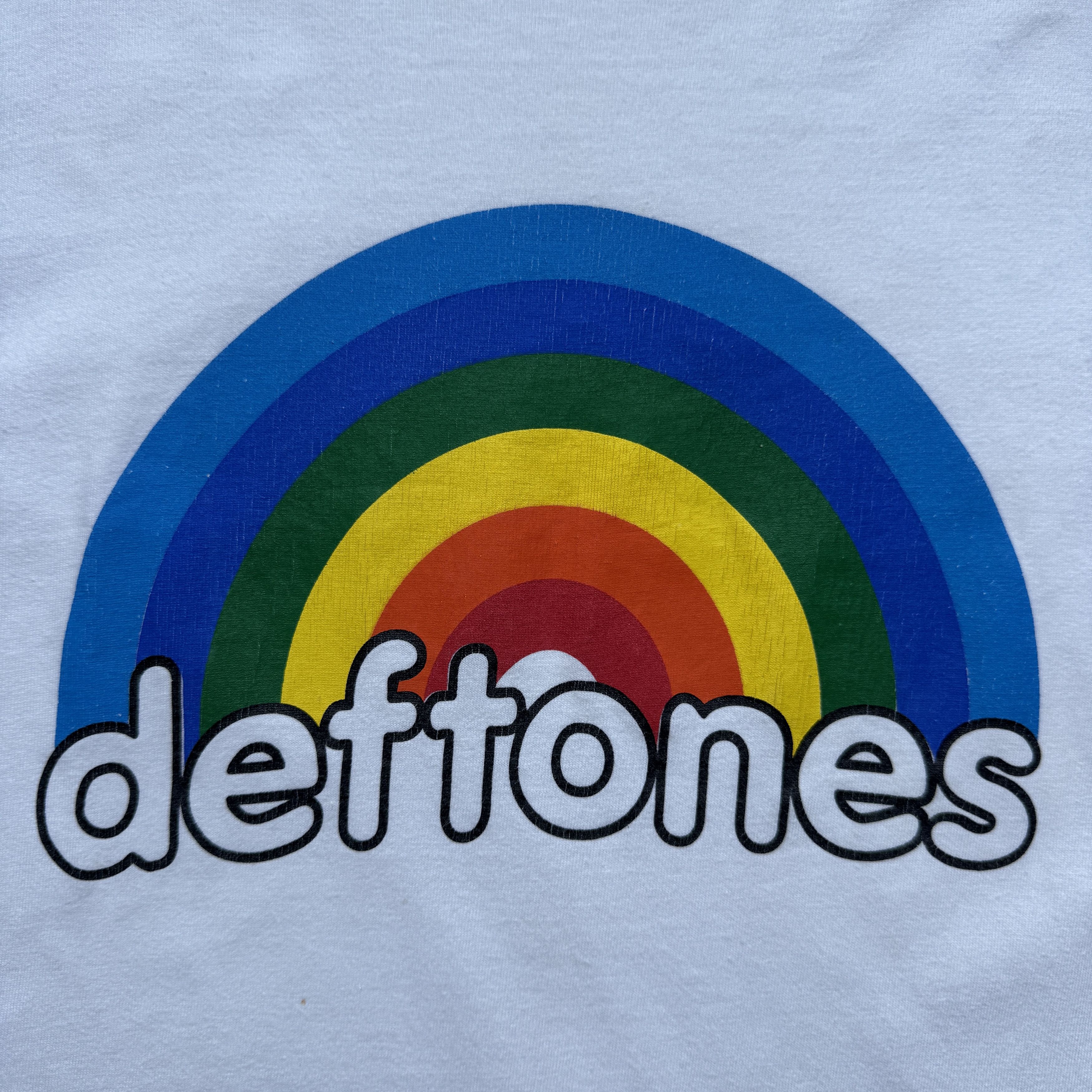 Band Tees Vintage Deftones Rainbow 90s T-Shirt Size US S / EU 44-46 / 1 - 2 Thumbnail