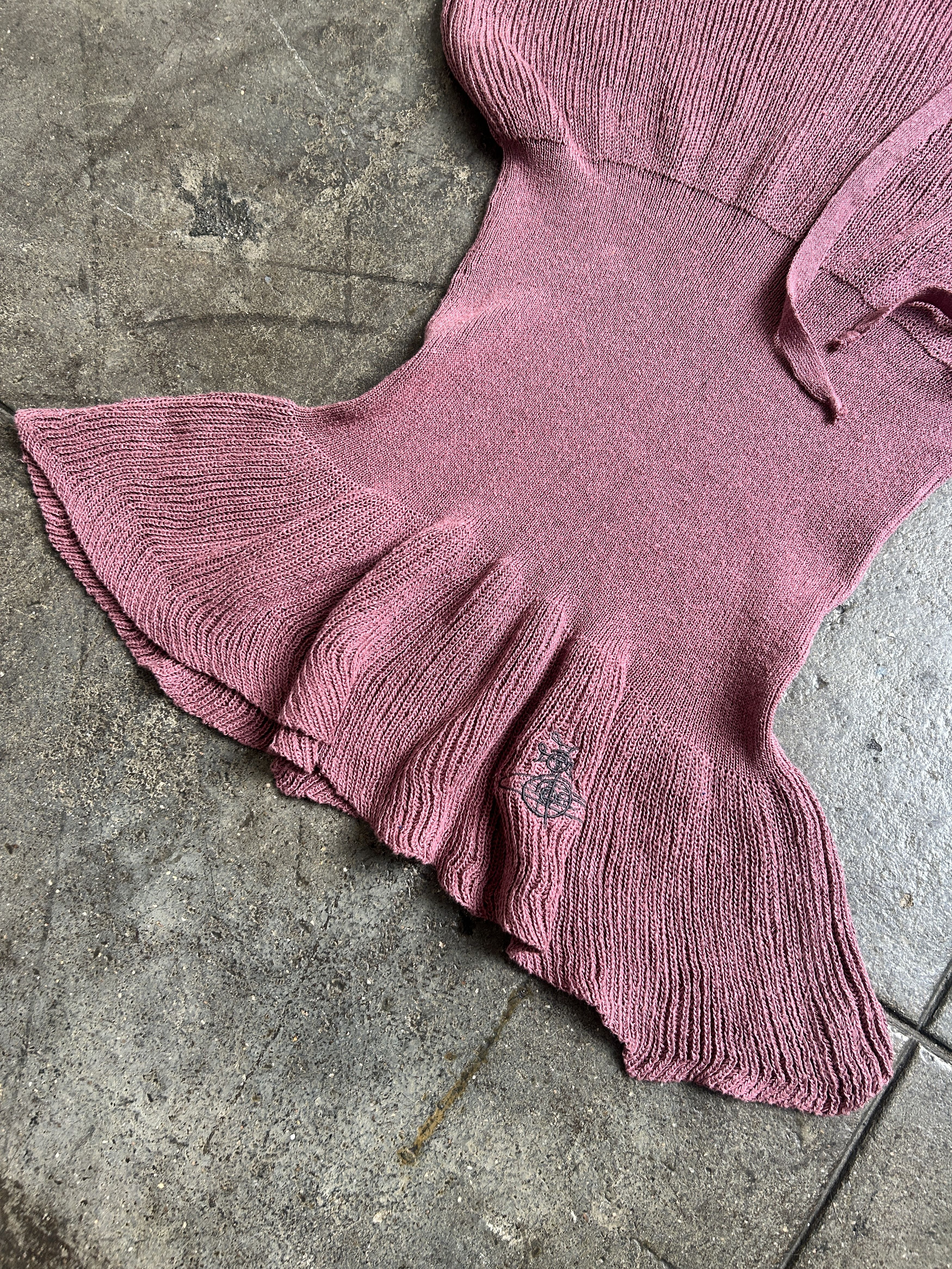 Vivienne Westwood F/W 2015 Gold Label 100% Silk Unisex Adjustable Sweater Size L / US 10 / IT 46 - 3 Thumbnail