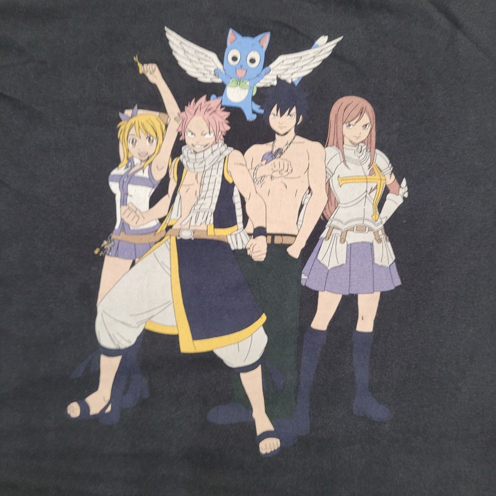 Other Fairy-Tail Anime Shirt M/L 21x27 Manga Cotton Tee Size US L / EU 52-54 / 3 - 3 Thumbnail