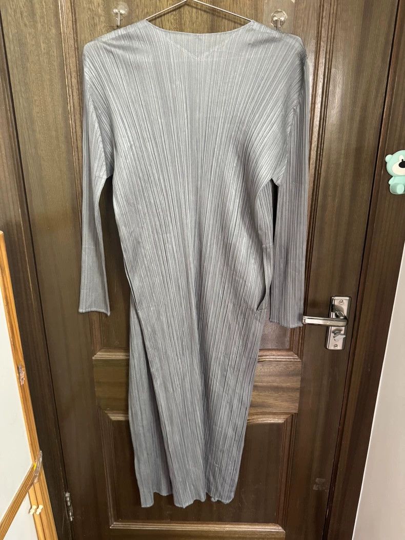Issey Miyake issey miyake size:4 Grey long shirt 2506-Nextarrow Size XXS / US 00 / IT 34 - 2 Thumbnail