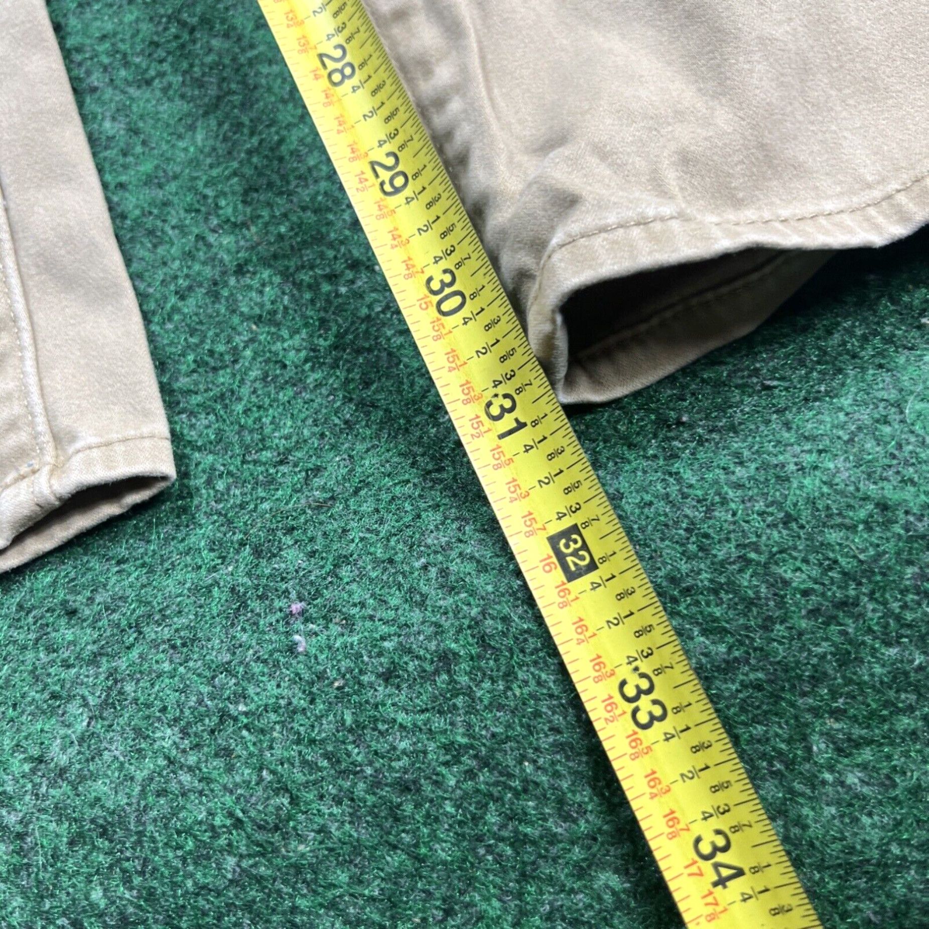Marcs Marc Anthony Flex + Slim Straight Mens Khaki Pants Sz 32x32 Size US 32 / EU 48 - 7 Thumbnail