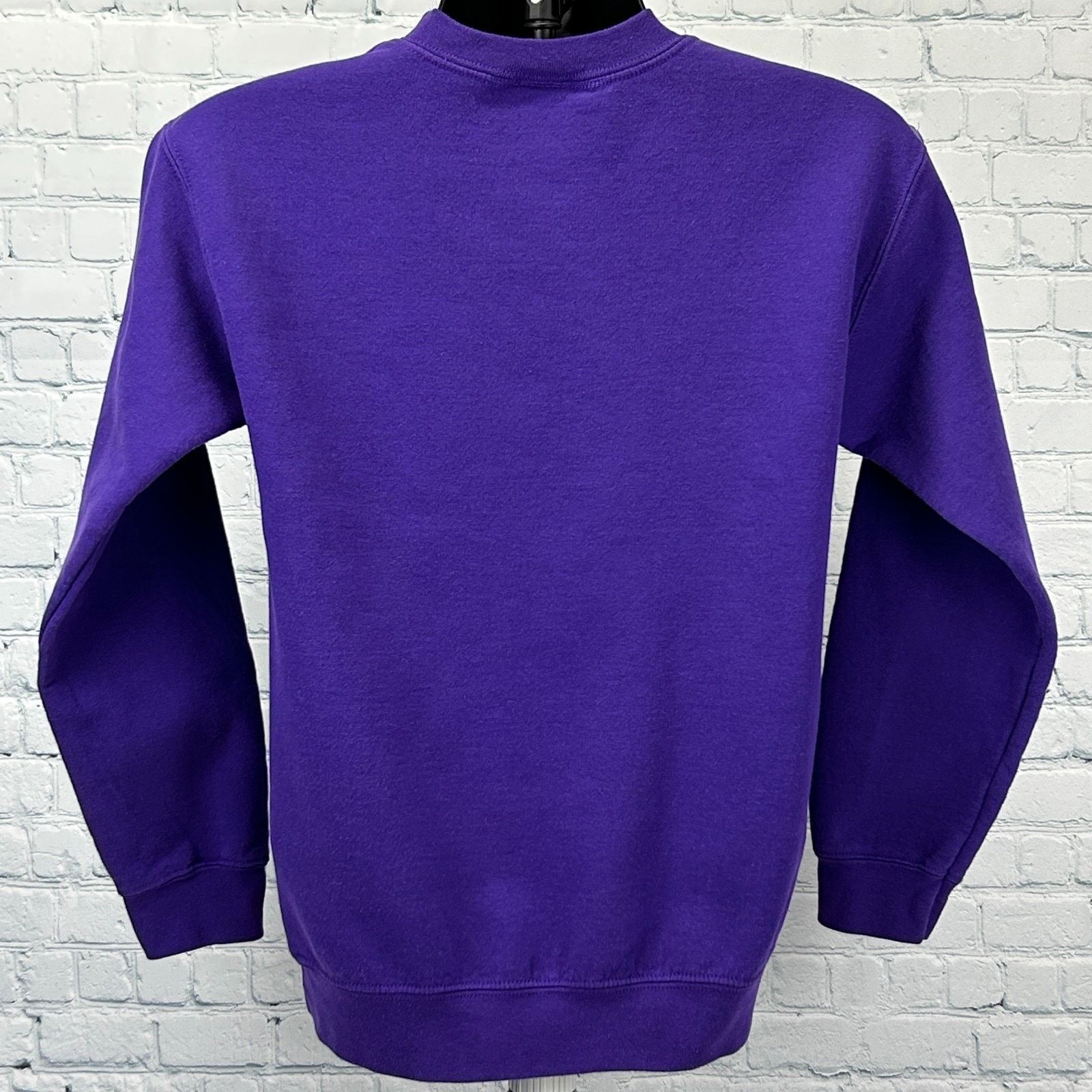 Vintage Vintage 90s Sacramento SAC State Hornets Sweatshirt Purple S Size US S / EU 44-46 / 1 - 3 Thumbnail