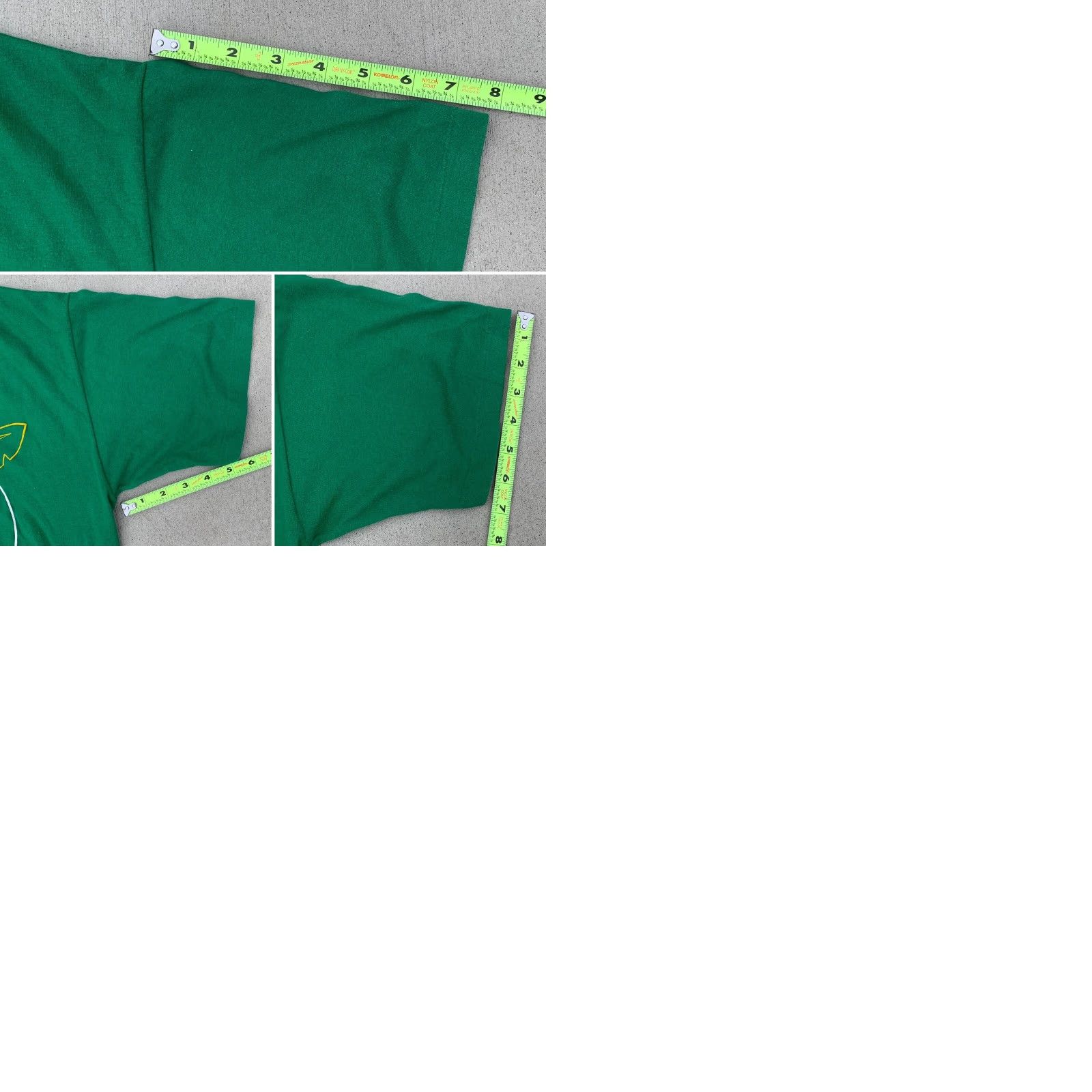 Jerzees VINTAGE Jerzees T-Shirt Men L Green 80s Beach Club Spirit Division Castro Valley 1988 Retro California Size US L / EU 52-54 / 3 - 9 Thumbnail