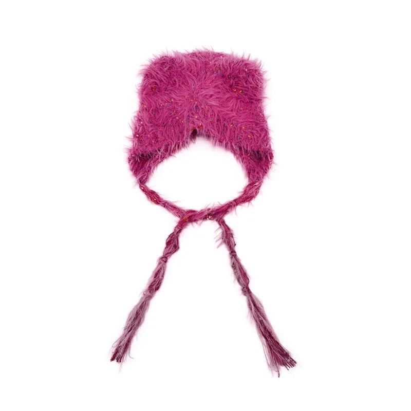 Designer × Japanese Brand Designer Fashion Fluffy Teddy Bear Hat Balaclava Size ONE SIZE - 2 Thumbnail