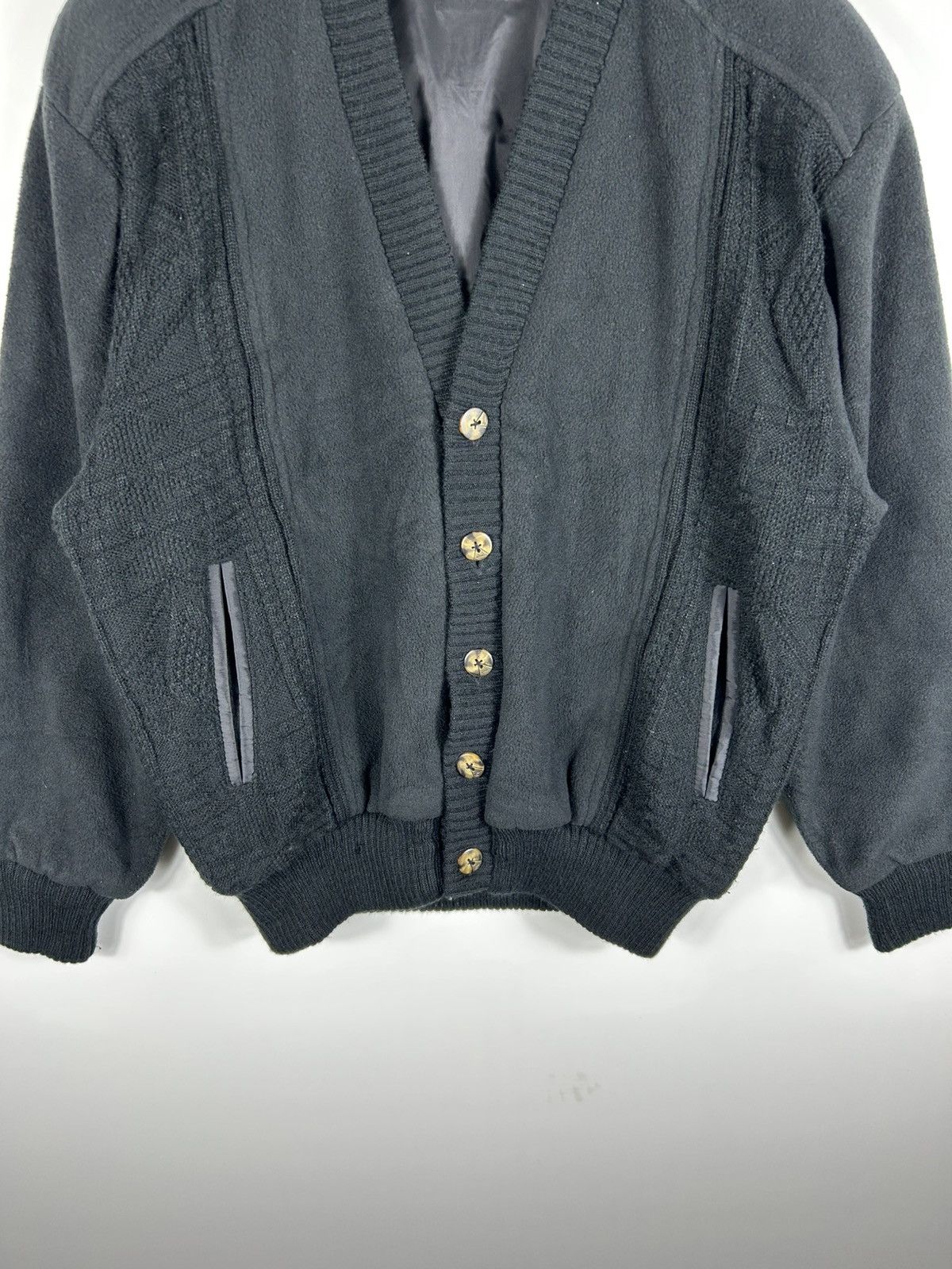 Vintage ⚡️Vintage Arnaldo Bassini Button Knit Sweater Jacket Size US M / EU 48-50 / 2 - 5 Thumbnail