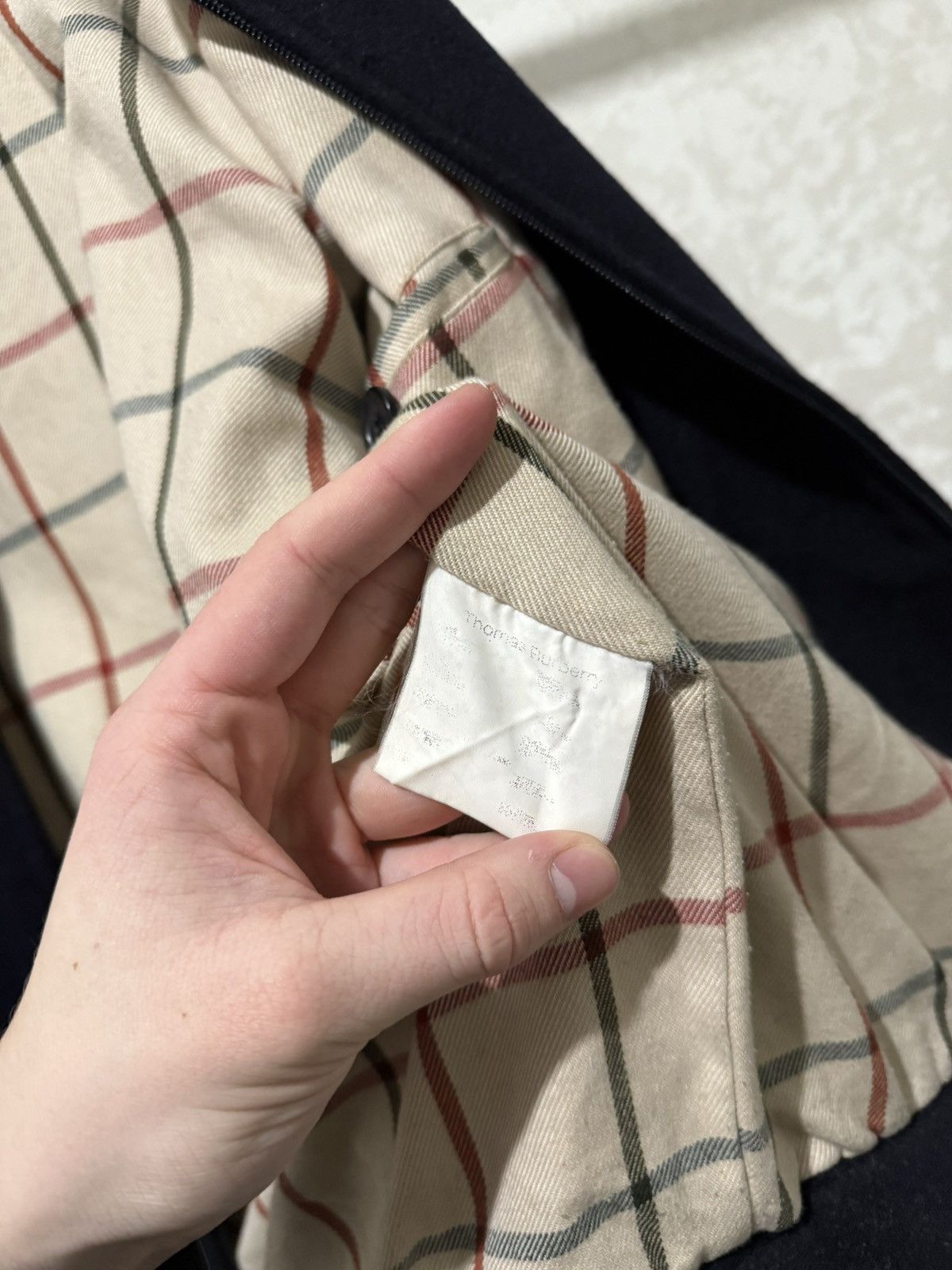 Burberry THOMAS BURBERRY WOOL BOMBER JACKET MEN’S NOVA CHECK LINED Size US M / EU 48-50 / 2 - 14 Thumbnail