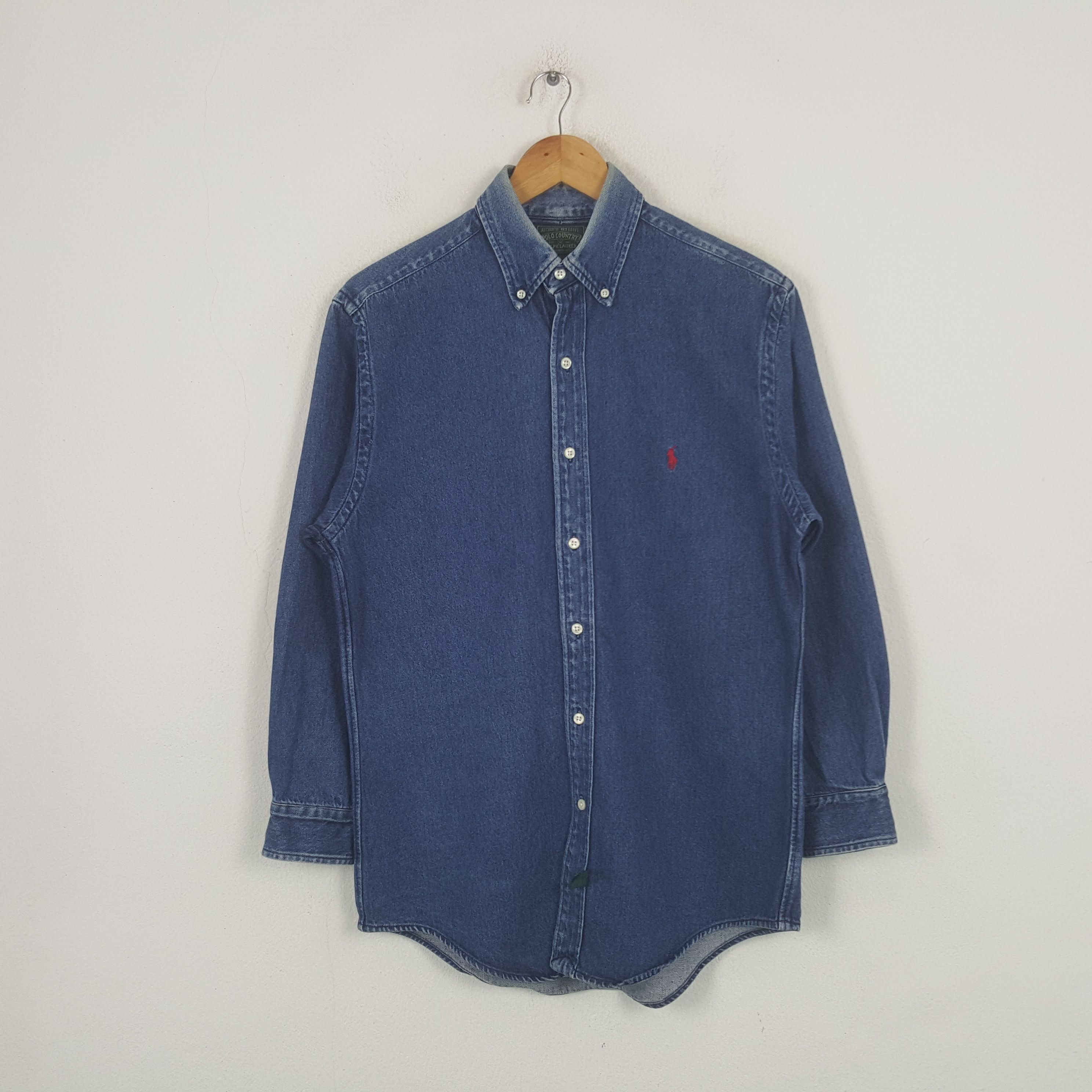 Polo Ralph Lauren Vintage Ralph Lauren Shirt American Brand Button Up RR21 Size US L / EU 52-54 / 3 - 1 Thumbnail