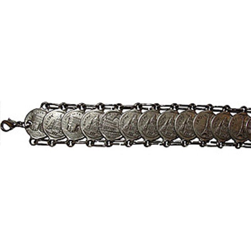 Designer French Souvenir Coin Bracelet Size ONE SIZE - 3 Thumbnail