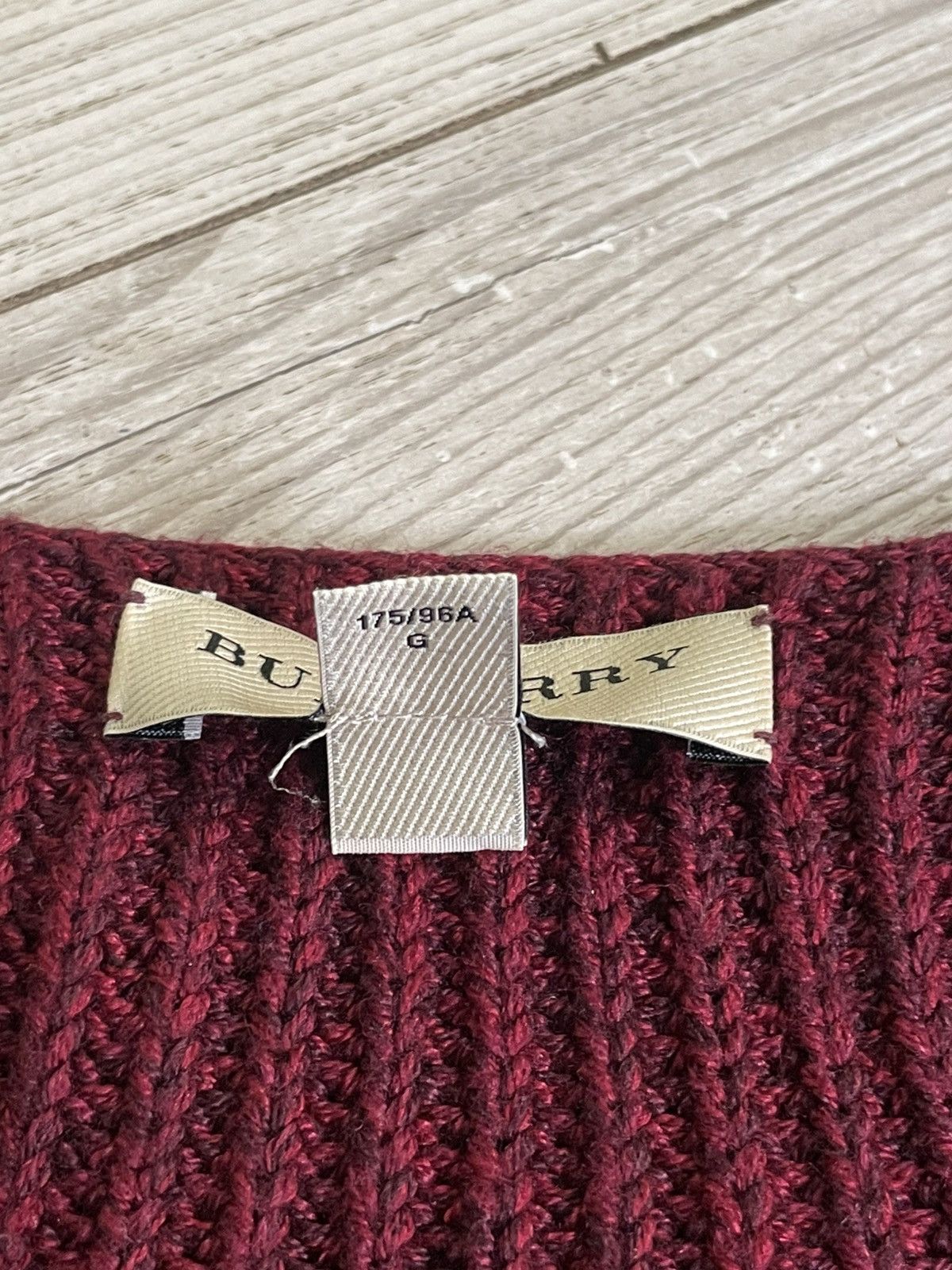 Burberry Burberry Knit Sweater Size L / US 10 / IT 46 - 17 Thumbnail