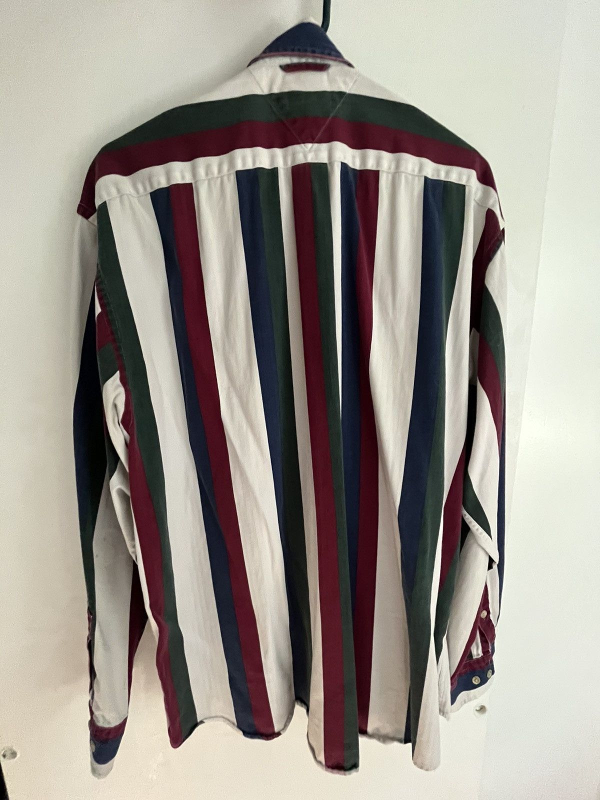 Tommy Hilfiger Vintage Long Sleeve Tommy Hilfiger Button Up Size US XL / EU 56 / 4 - 3 Thumbnail