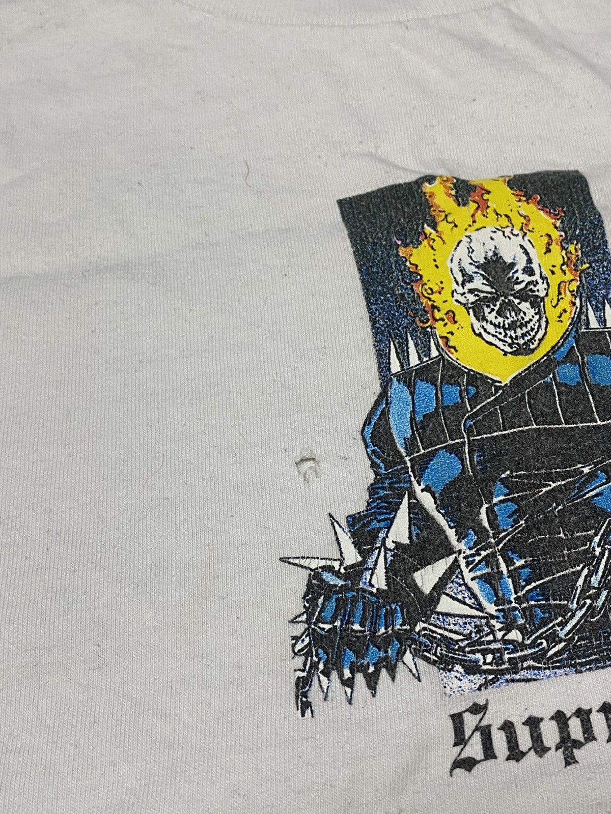 Supreme Supreme Ghost Raider Marvel t-shirt Size US M / EU 48-50 / 2 - 3 Thumbnail