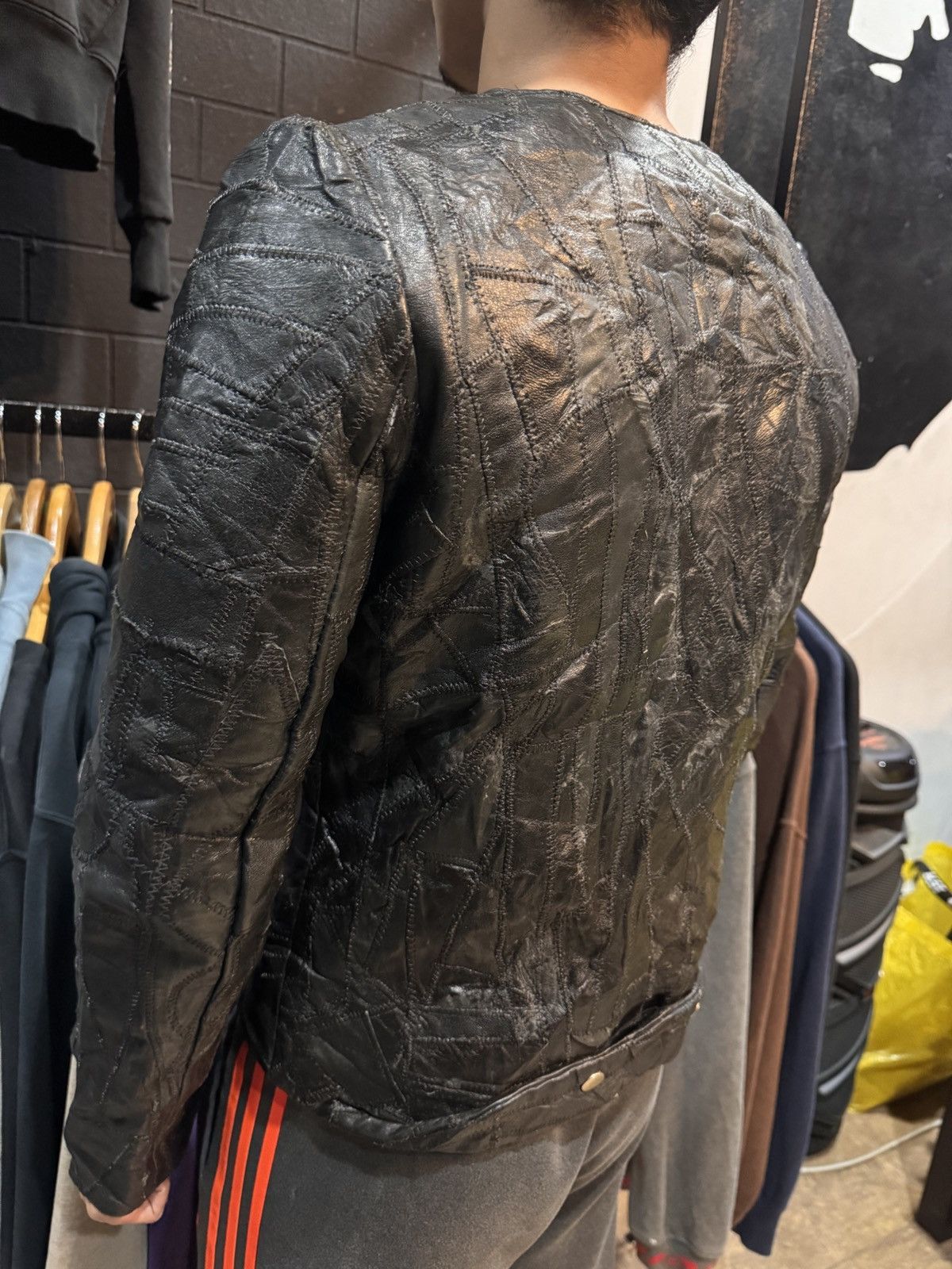 Acne Studios CRAZY VINTAGE 1997‼️ Acne Action Jeans leather biker jacket Size US S / EU 44-46 / 1 - 6 Thumbnail