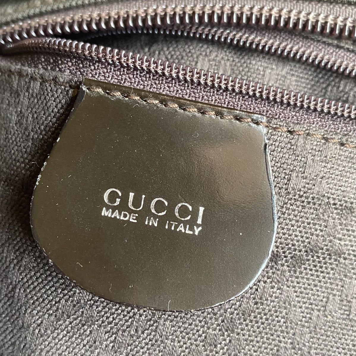Gucci Vintage Gucci Bamboo Canvas Shoulder Bag Size ONE SIZE - 9 Thumbnail