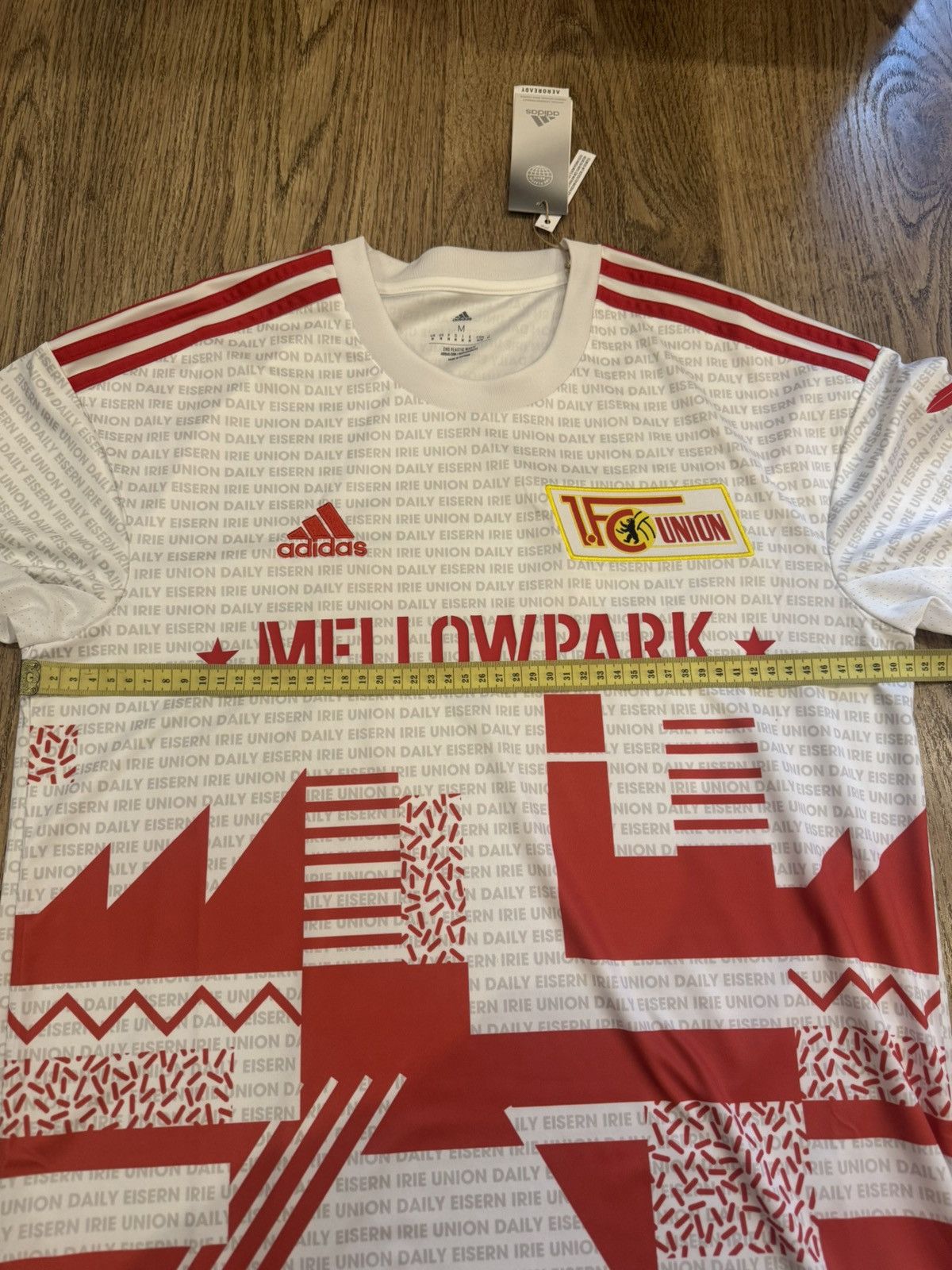 Adidas 1. FC UNION BERLIN 2022/2023 SHIRT SIZE M HI3295 ADIDAS Size US M / EU 48-50 / 2 - 3 Thumbnail