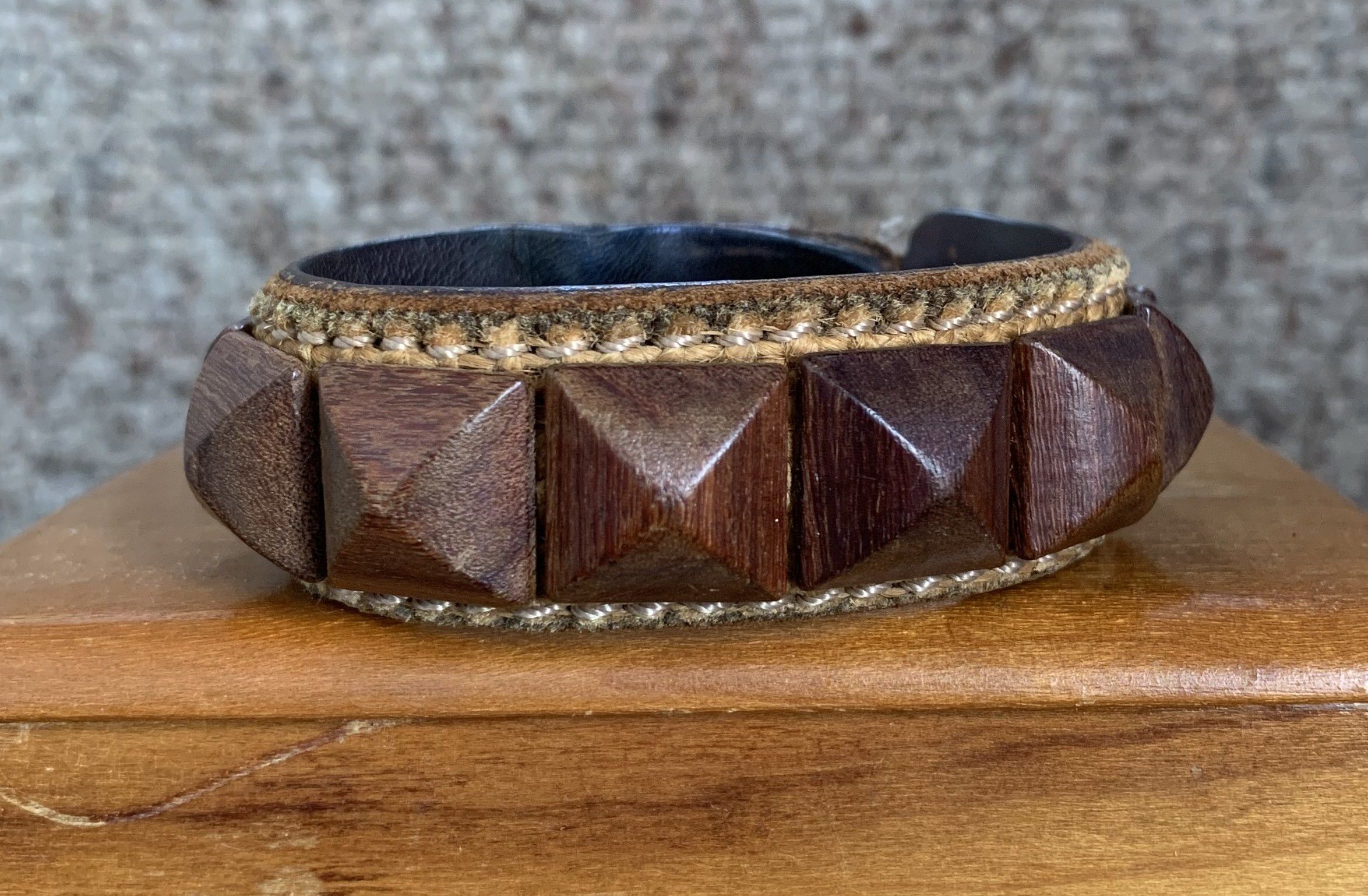 Undercover S/S 2003 Undercover "Scab" Studded Leather Bracelet Size ONE SIZE - 2 Thumbnail