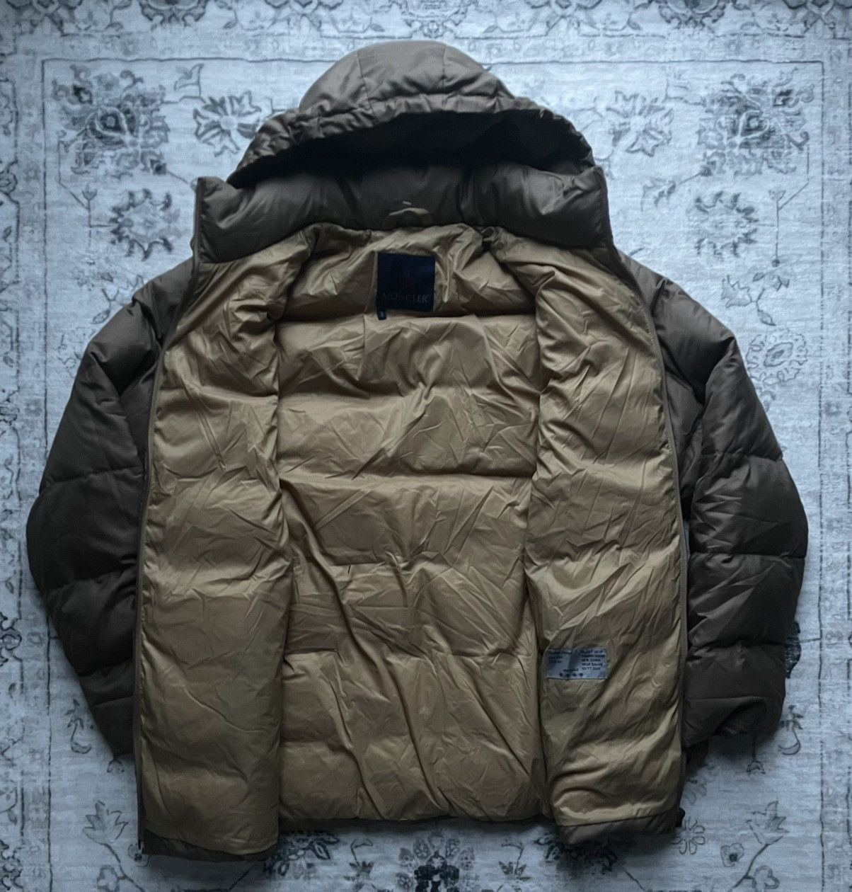 Moncler Moncler Down Puffer Jacket with Belt – Brown – Size 2 Size M / US 6-8 / IT 42-44 - 2 Thumbnail