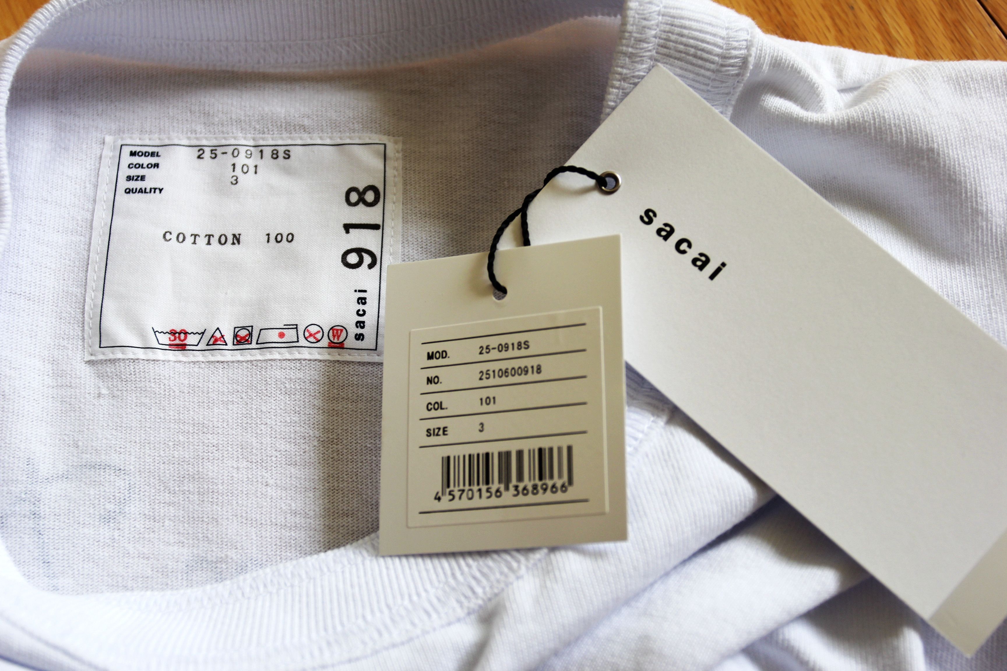 Sacai BNWT SS25 SACAI JAMES DEAN TSHIRT 3 Size US L / EU 52-54 / 3 - 8 Thumbnail