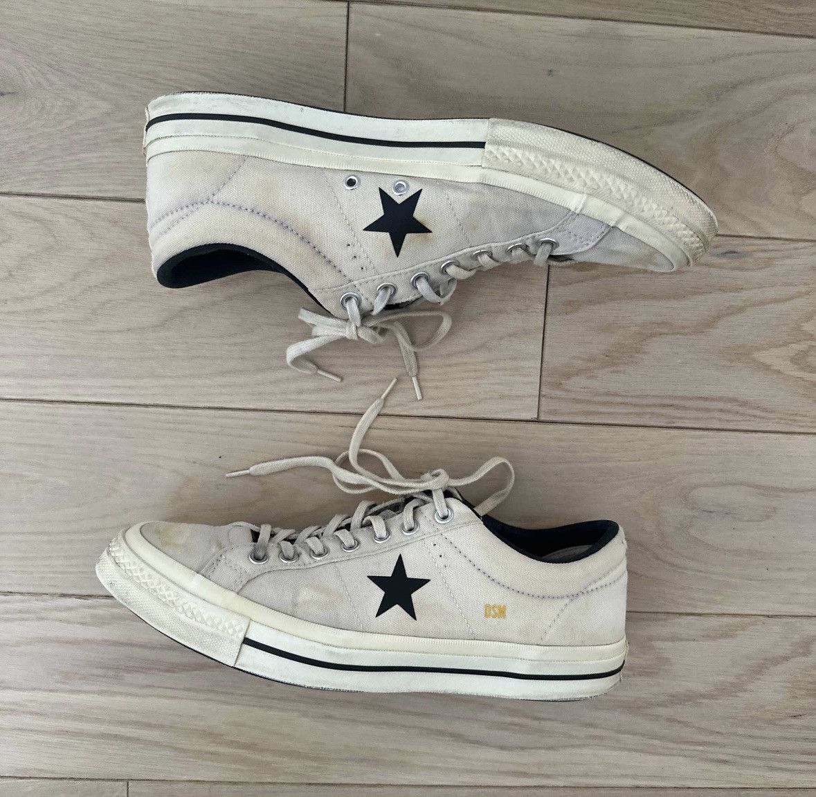 Converse × Dover Street Market Converse Dover Street Market One Star Ox Egret Size 12 Size US 12 / EU 45 - 1 Thumbnail