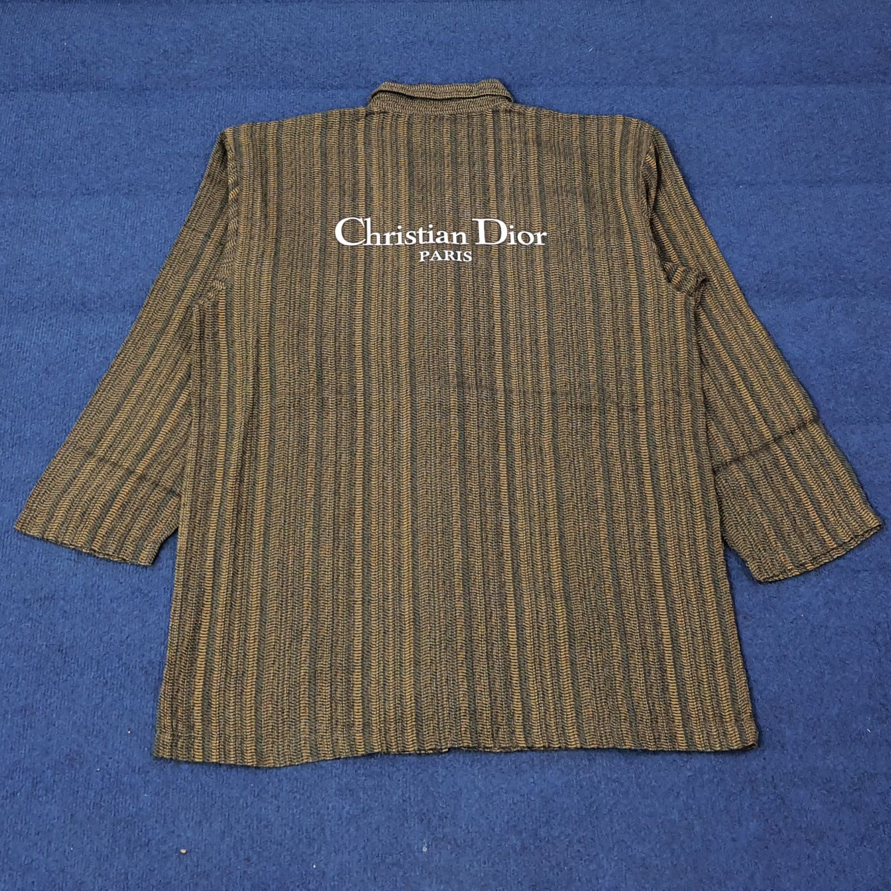 Christian Dior Monsieur Vintage Christian Dior Button Up Custom Logo Shirt C267N10 Size US L / EU 52-54 / 3 - 1 Thumbnail