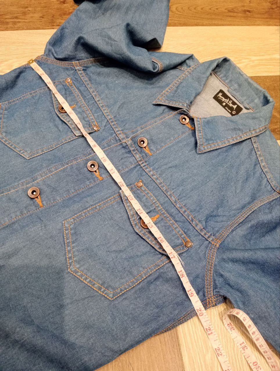 Margaret Howell MARGARET HOWELL BLUE DENIM JACKET - SIZE L Size US L / EU 52-54 / 3 - 13 Thumbnail