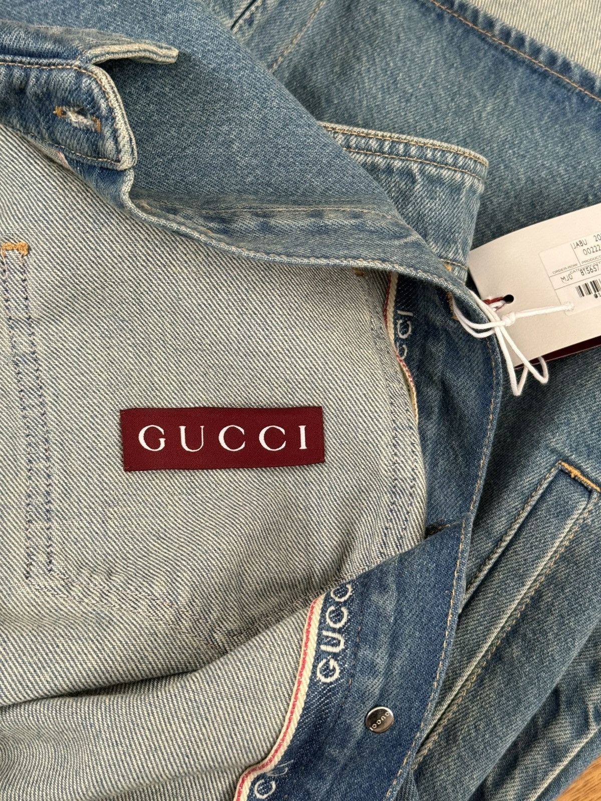 Gucci Gucci Denim Shirt Size US L / EU 52-54 / 3 - 6 Thumbnail