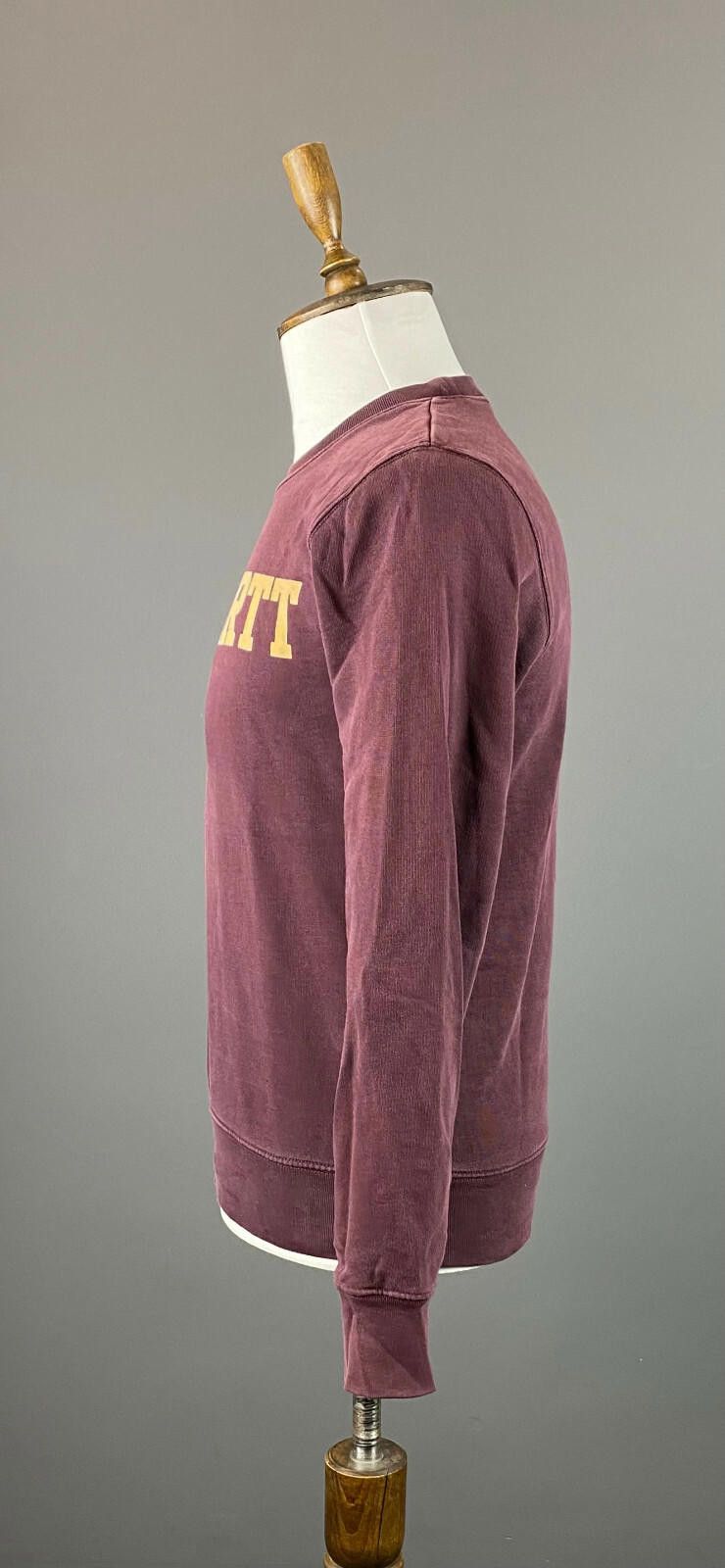 Carhartt Men Carhartt Burgundy Big Logo Long Sleeve Sweater Size XS Size US XS / EU 42 / 0 - 4 Thumbnail