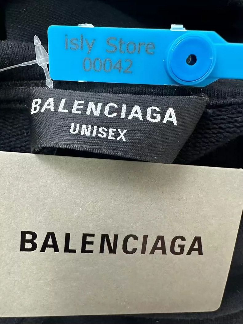 Balenciaga Balenciaga Raised Letter Hoodie Size US M / EU 48-50 / 2 - 4 Thumbnail