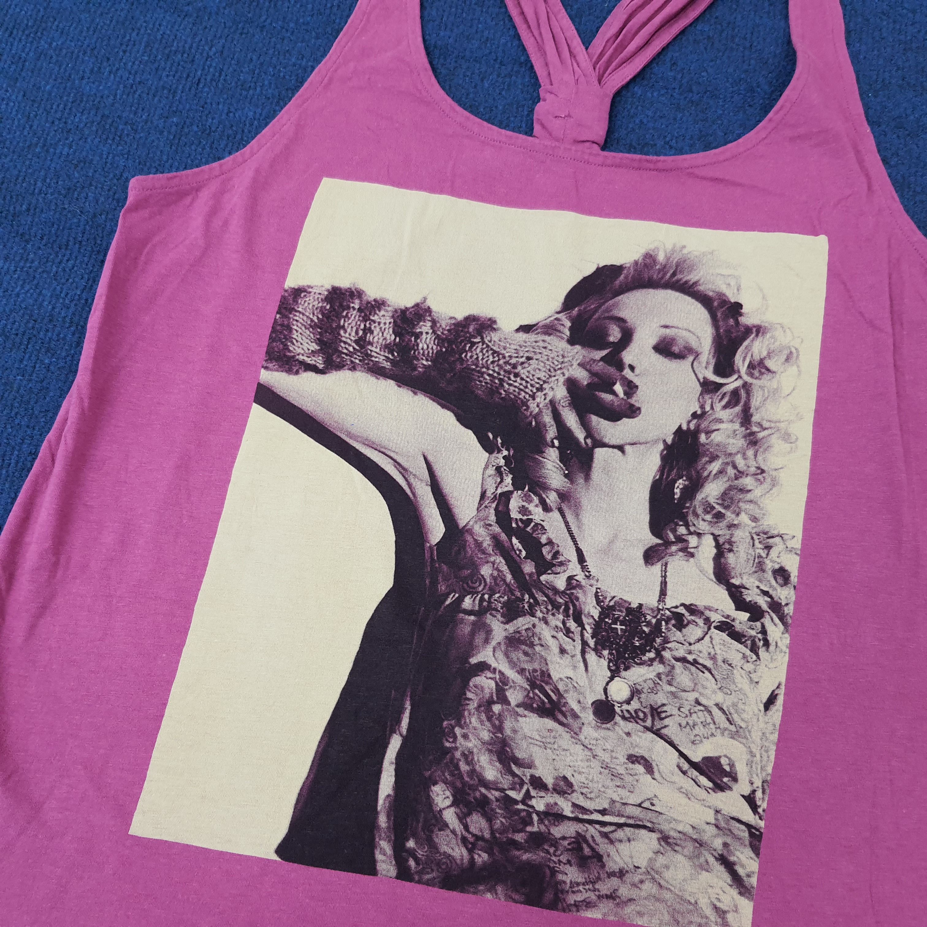 Hysteric Glamour Vintage Hysteric Glamour Courtney Love Tank Top C259N38 Size S / US 4 / IT 40 - 2 Thumbnail