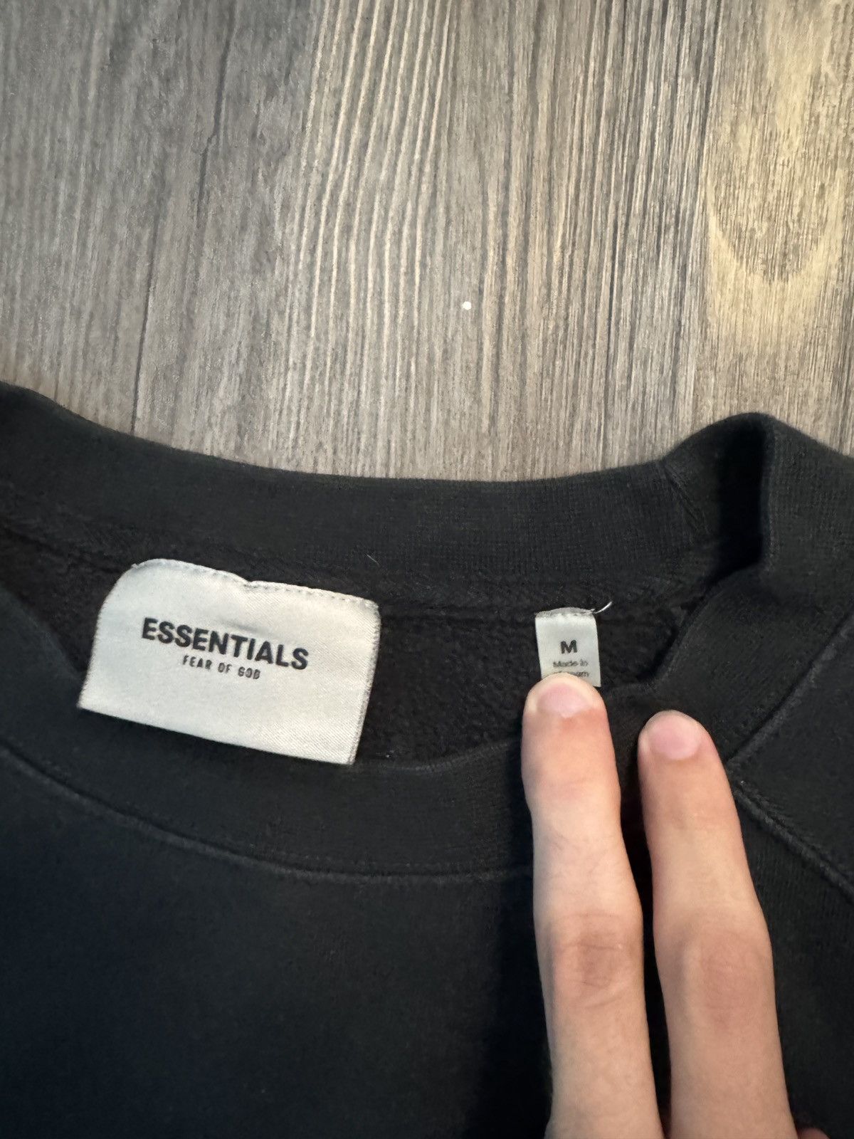 Essentials Essentials x Fear of God Black Sweatshirt Size US M / EU 48-50 / 2 - 4 Thumbnail