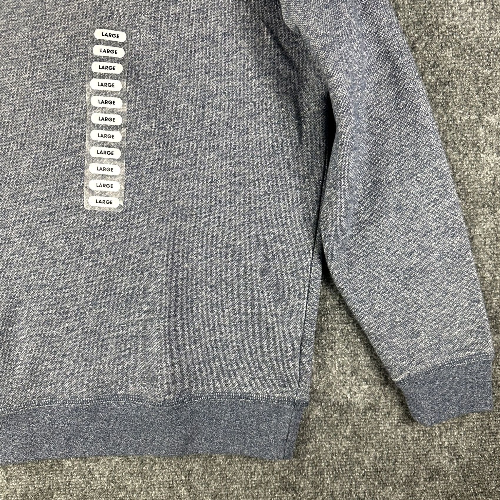 Vintage BT Supply Co Sweatshirt Mens L Blue Pullover Ribbed Cuffs NEW Vintage University Classic Modern Ribbed Hem Size US L / EU 52-54 / 3 - 2 Thumbnail
