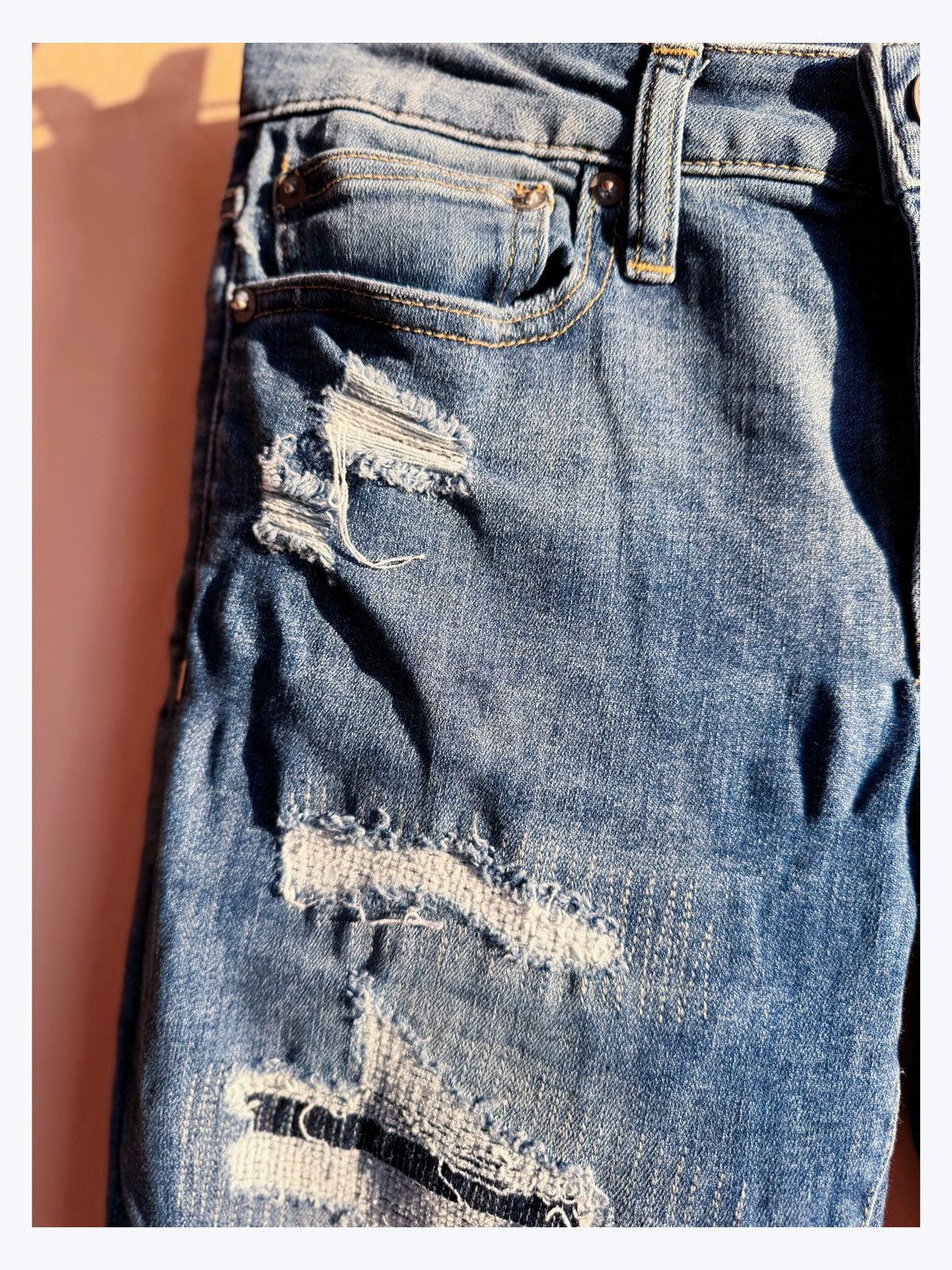 American Eagle Outfitters American Eagle Men’s Distressed Jeans 29x30 Size US 29 - 4 Thumbnail