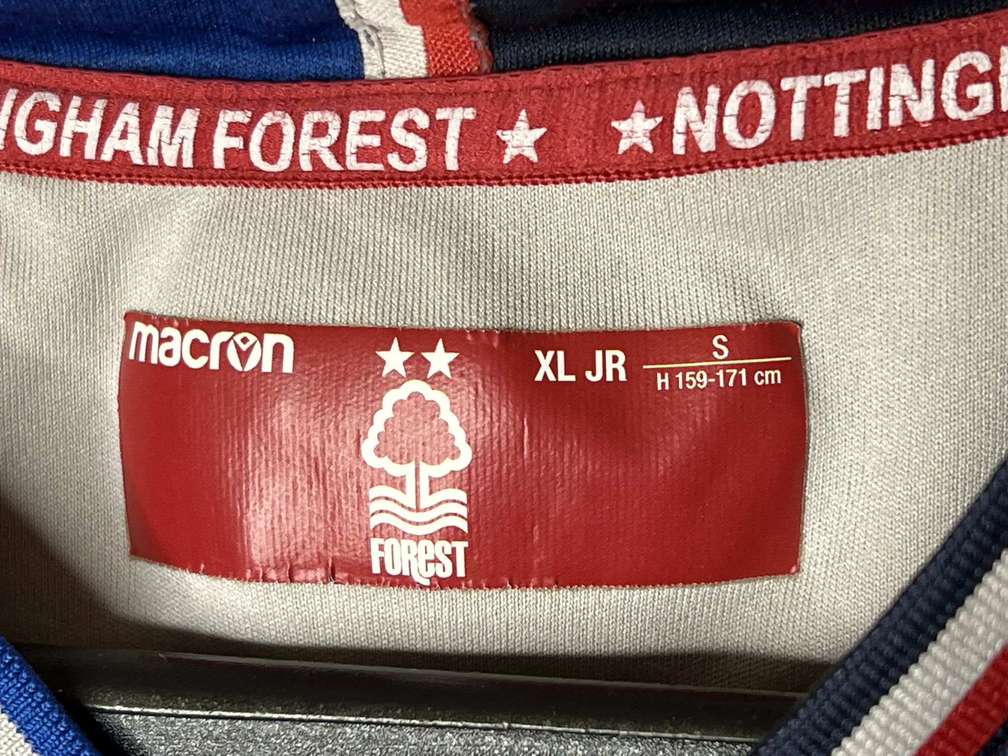 Macron NOTTINGHAM FOREST 2019 2020 AWAY FOOTBAL SHIRT SOCCER JERSEY Size US S / EU 44-46 / 1 - 4 Thumbnail