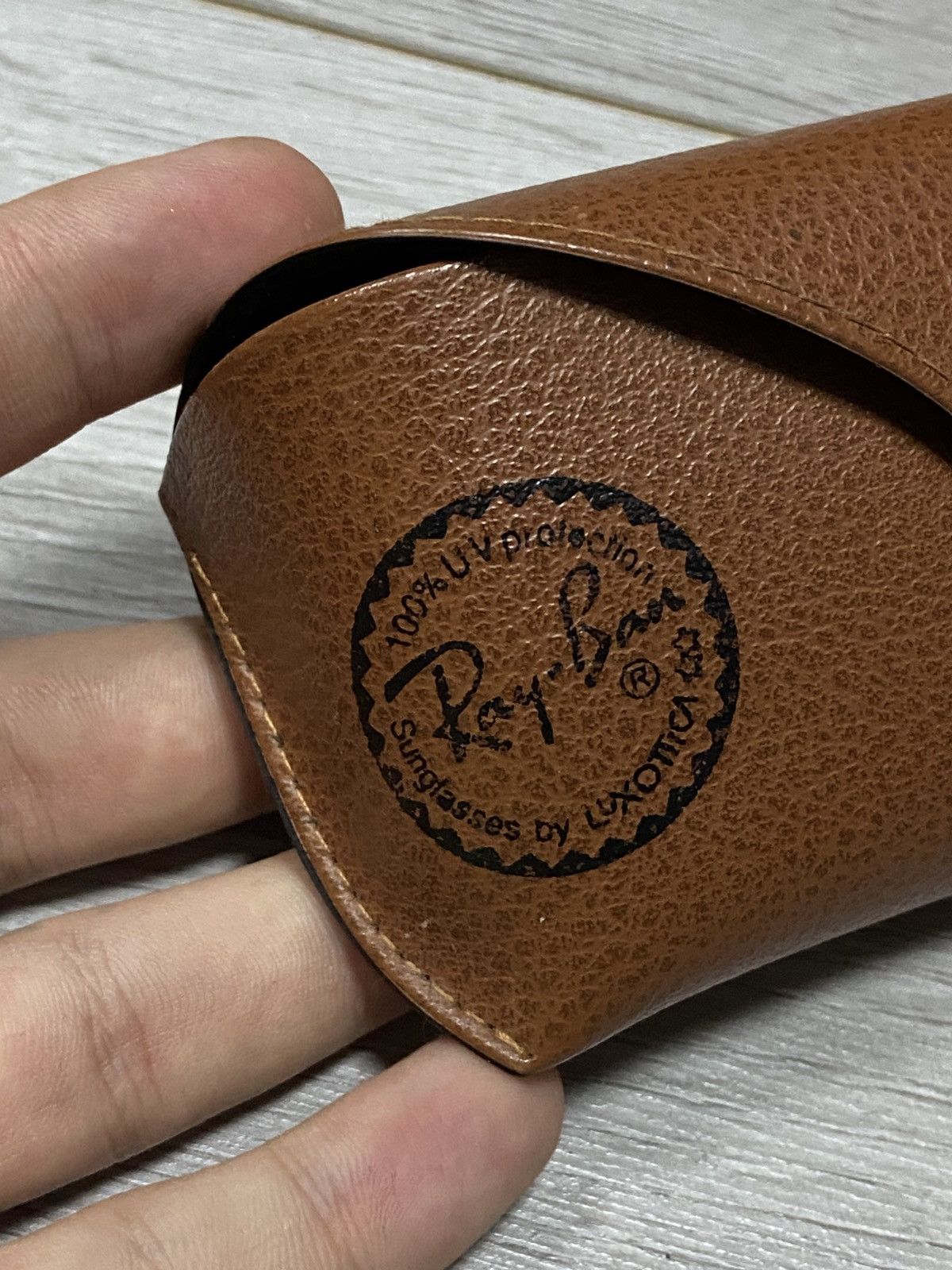 RayBan RayBan polarized RB AVIATOR sunglasses case Size ONE SIZE - 6 Thumbnail
