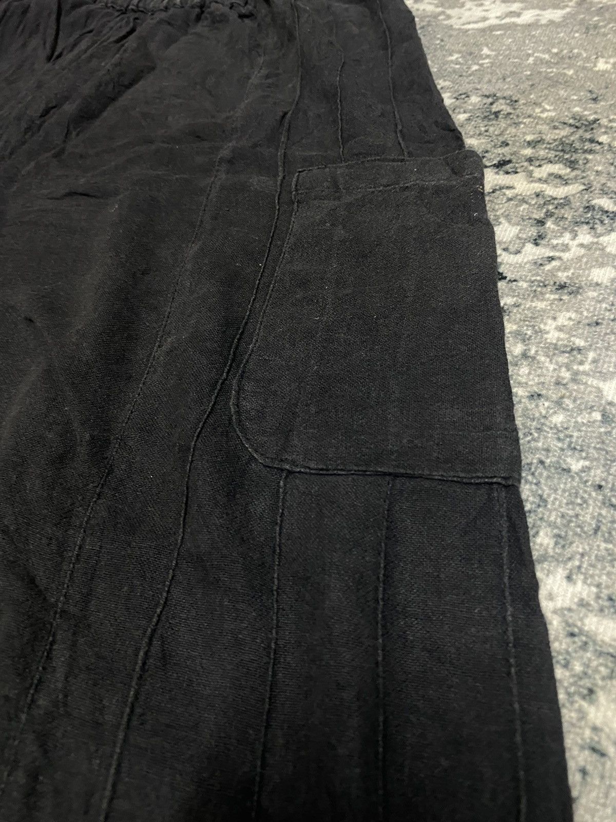 Japanese Brand Ethnic Label Japanese Brand Drawstring Wide Leg Pocket Size 28" / US 6 / IT 42 - 9 Thumbnail