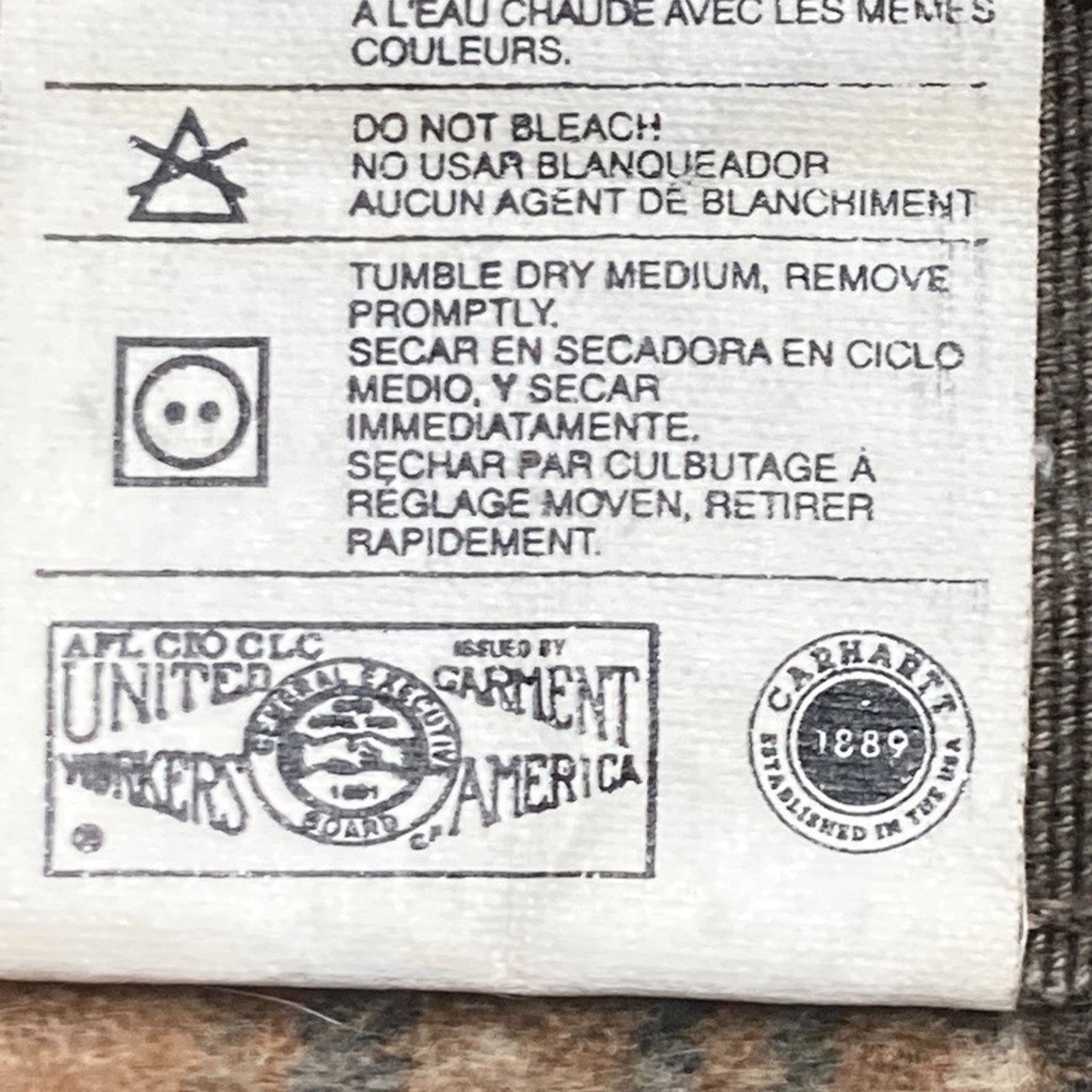 Carhartt Carhartt B111 TMB Timber Pants 36x34 Flannel Lined USA Y2K Size US 36 / EU 52 - 10 Thumbnail