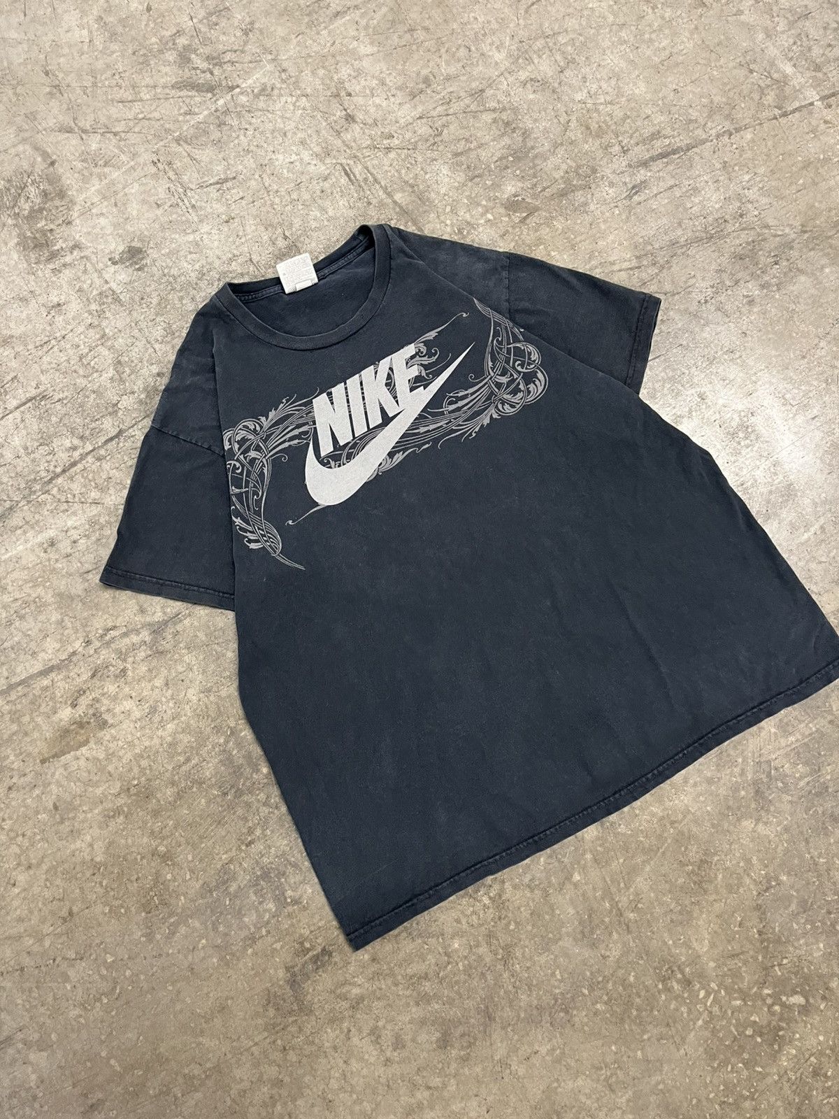 Nike × Vintage Nike y2k tee shirt grunge skater hype rare opium Size US XL / EU 56 / 4 - 3 Thumbnail