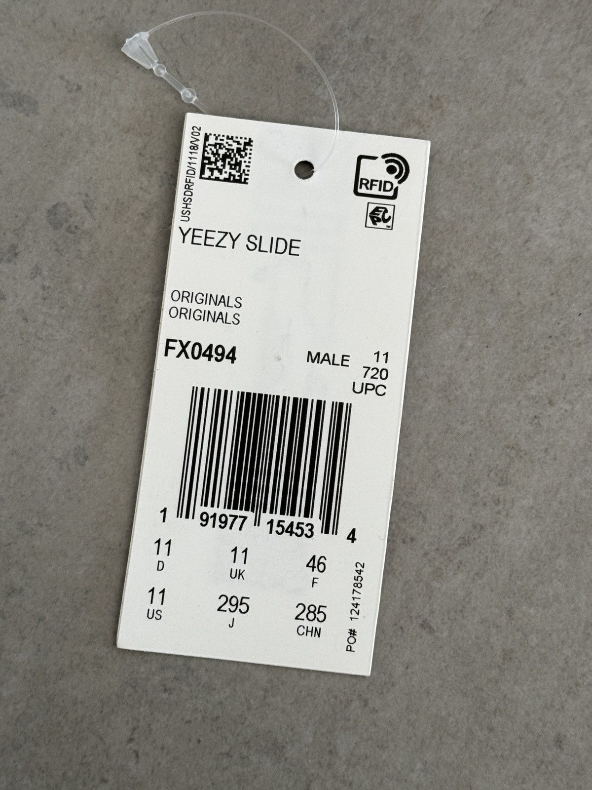 Adidas × Kanye West Yeezy Slides Resin Size US 11 / EU 44 - 6 Thumbnail