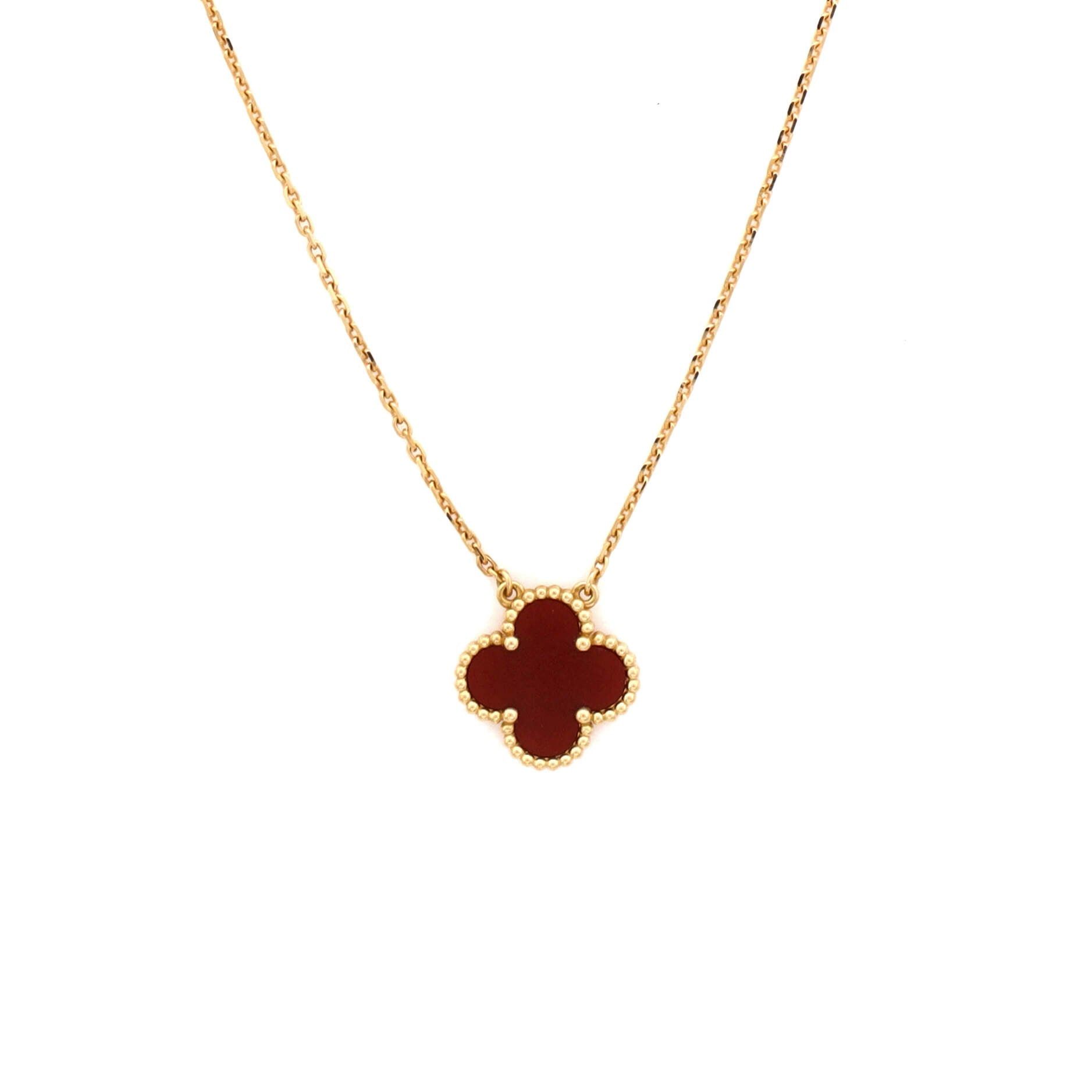 Van Cleef & Arpels Vintage Alhambra Pendant Necklace Size ONE SIZE - 1 Thumbnail