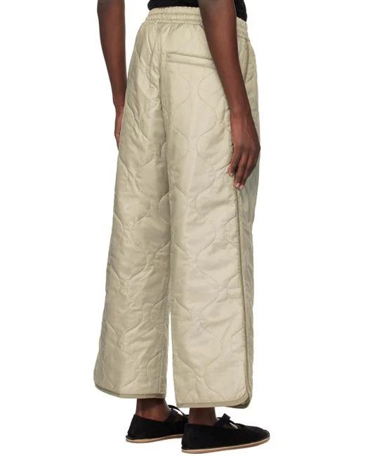 Dries Van Noten o1s22i1n1124 Sweatpants & Joggers in Beige Size US 32 / EU 48 - 3 Thumbnail
