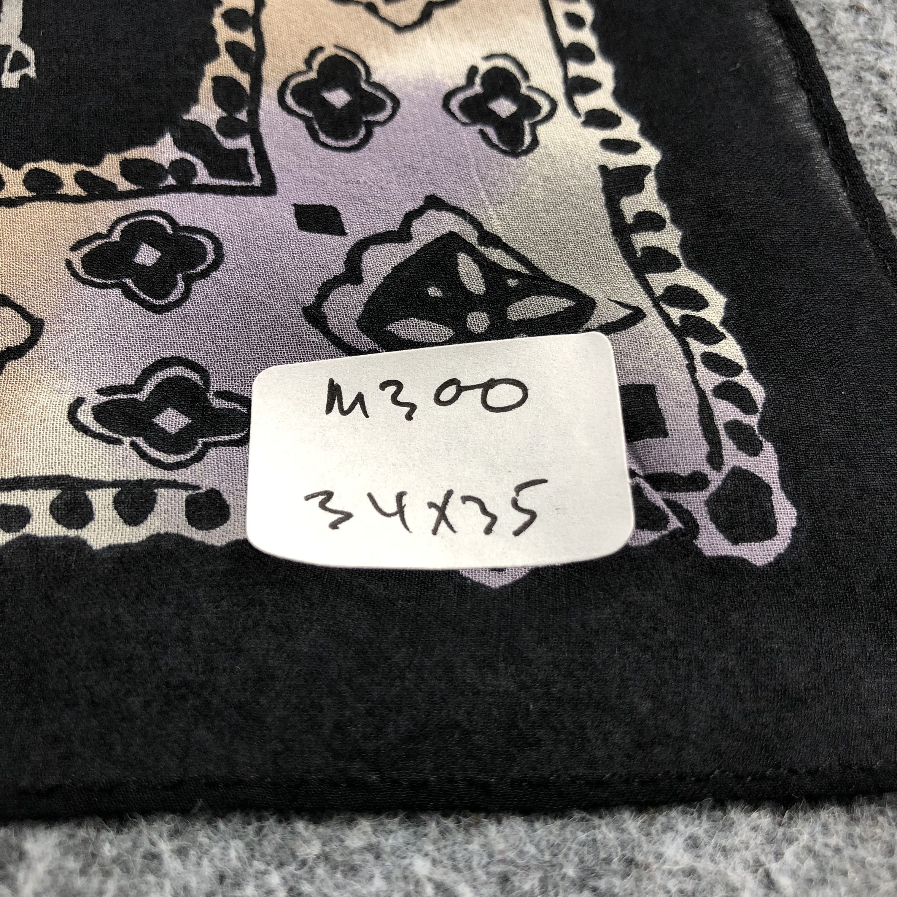 Japanese Brand Anne Klein Luxury Paisley Silk Scarf M300 Size ONE SIZE - 5 Thumbnail