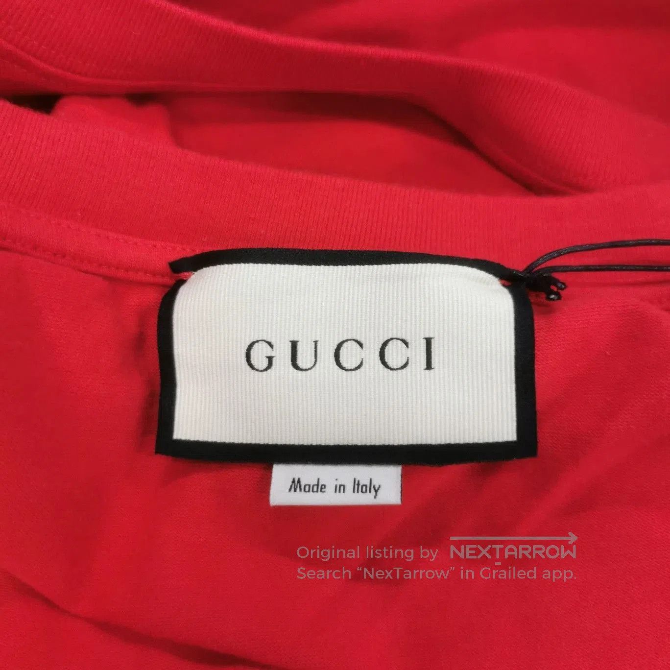Gucci Gucci Red Logo Print Short. Size US L / EU 52-54 / 3 - 3 Thumbnail