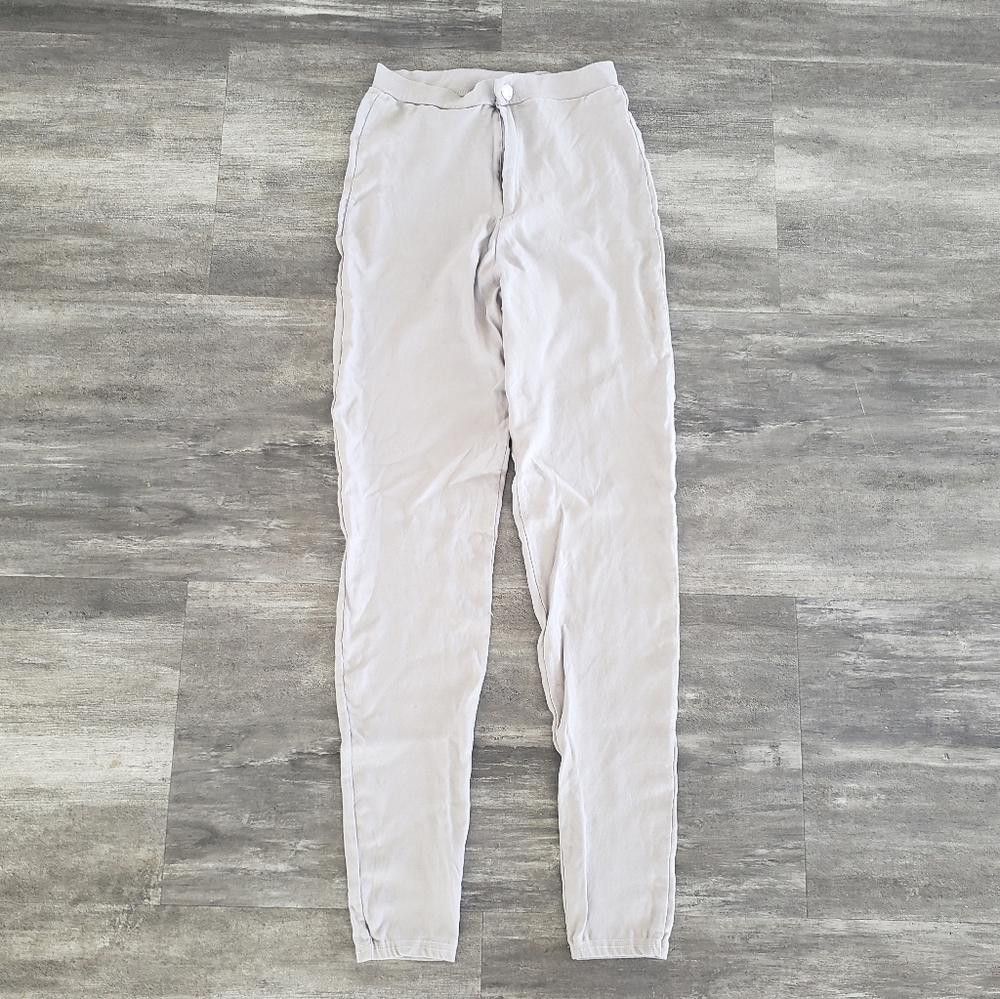 Designer Grey Xtreme High Waisted Skinny Pocket Pant Size 32" / US 10 / IT 46 - 1 Thumbnail