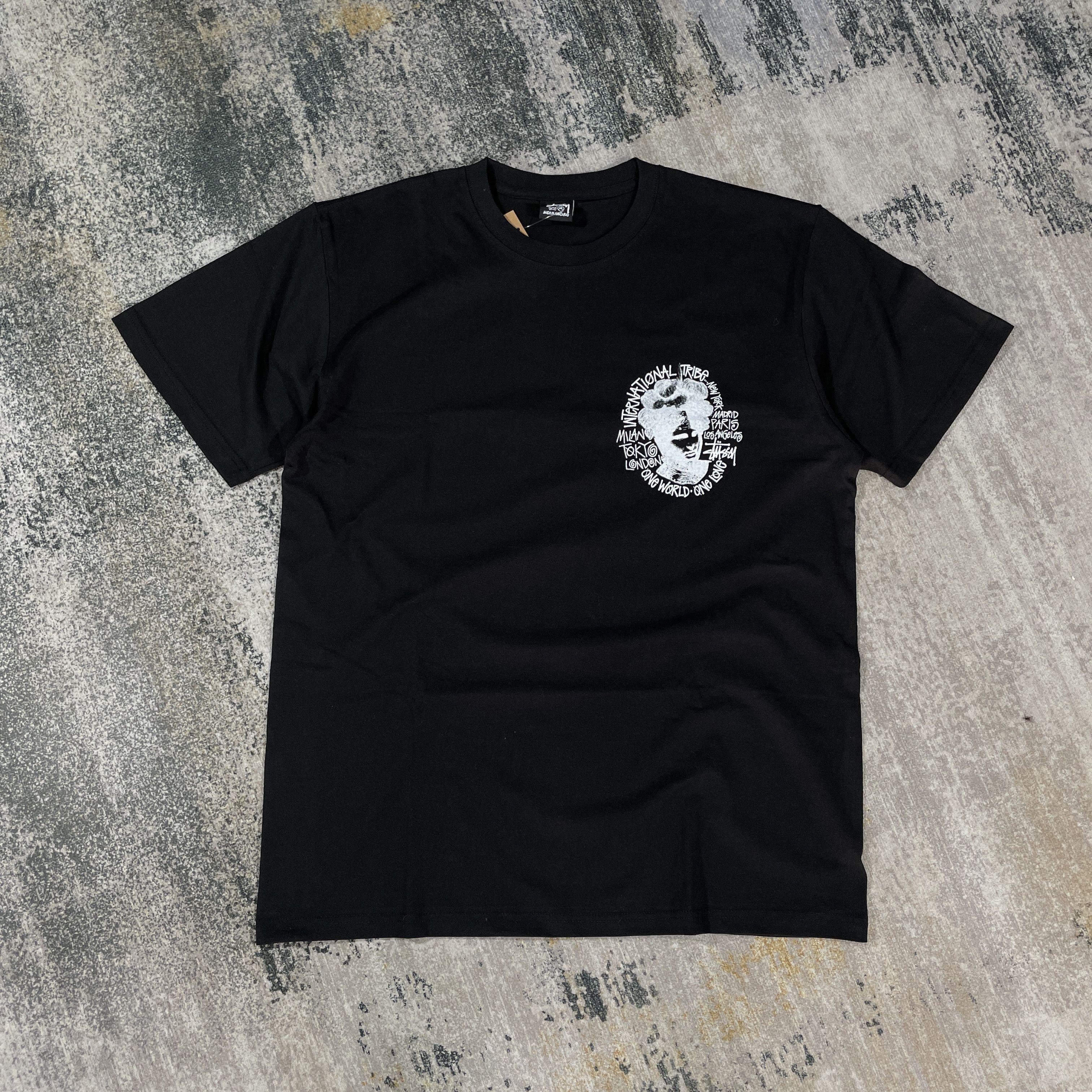 Stussy Stussy Pig Dyed Tee Camelot Black Size US M / EU 48-50 / 2 - 3 Thumbnail