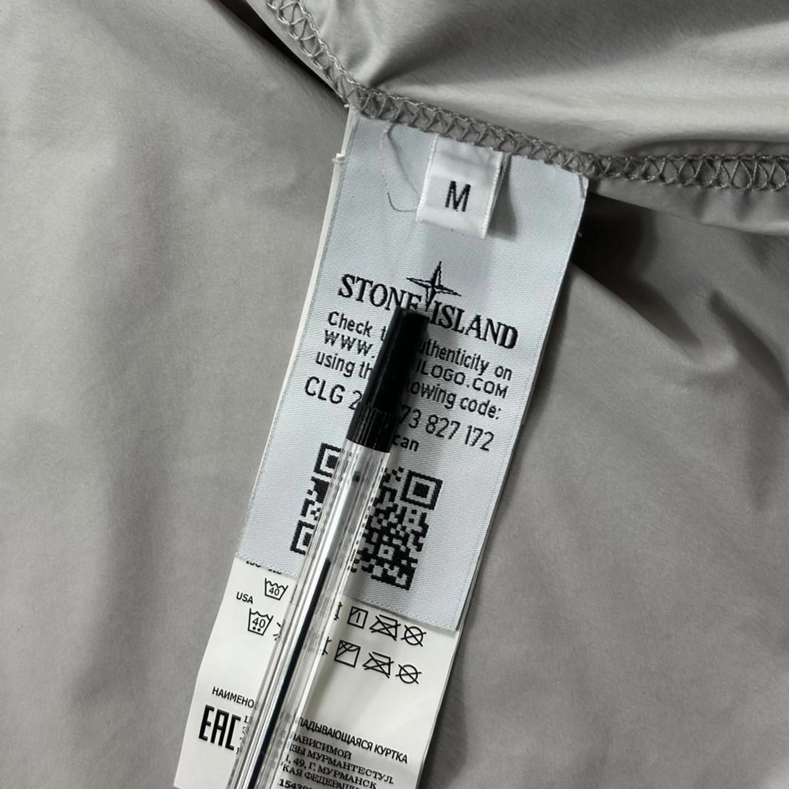 Stone Island Stone Island Skin Touch Nylon TC Jacket Light Grey Medium Size US M / EU 48-50 / 2 - 7 Thumbnail