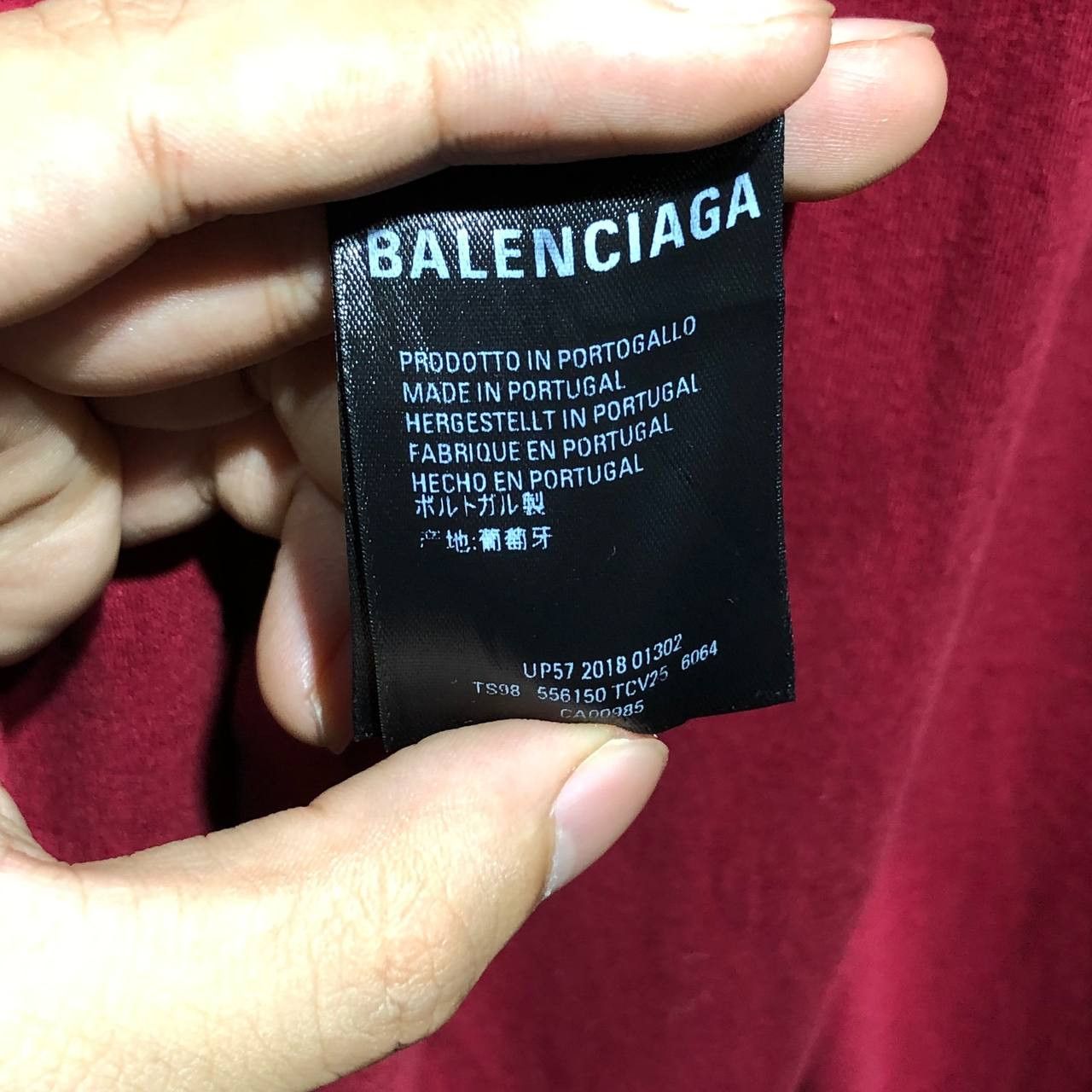 Balenciaga Balenciaga Copy right small logo tee Size US XL / EU 56 / 4 - 8 Thumbnail