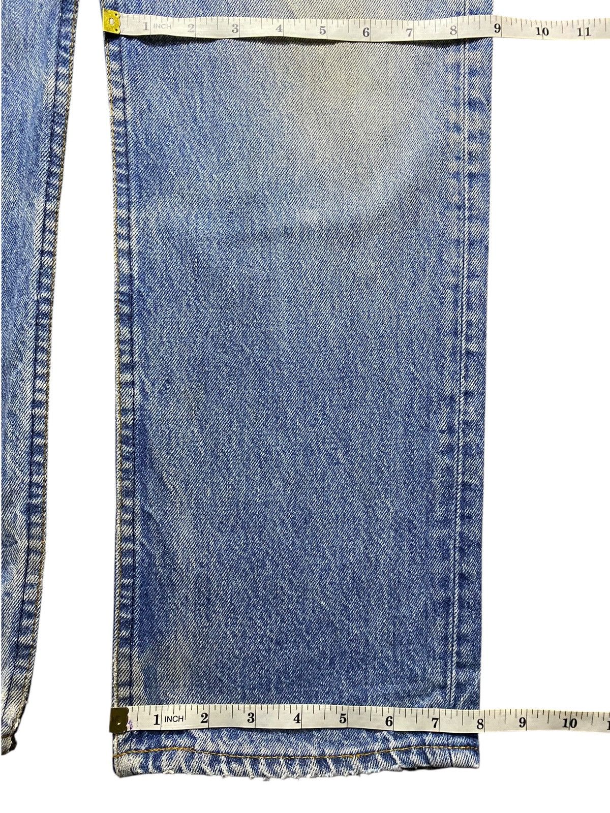 Levi's Vintage Levis 501 80s ButtonFly Distressed Loose Jeans Size US 32 / EU 48 - 17 Thumbnail