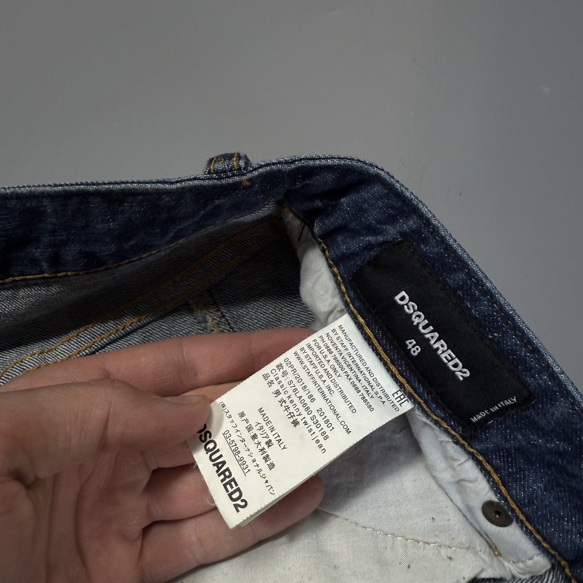 Dsquared2 Vintage Dsquared2 Avant Garde Pocket Jeans Size US 32 / EU 48 - 10 Thumbnail